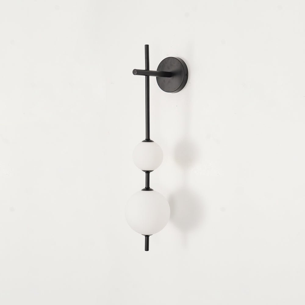 Vertical Globe Plug-in Wall Lamp - Lumpaz