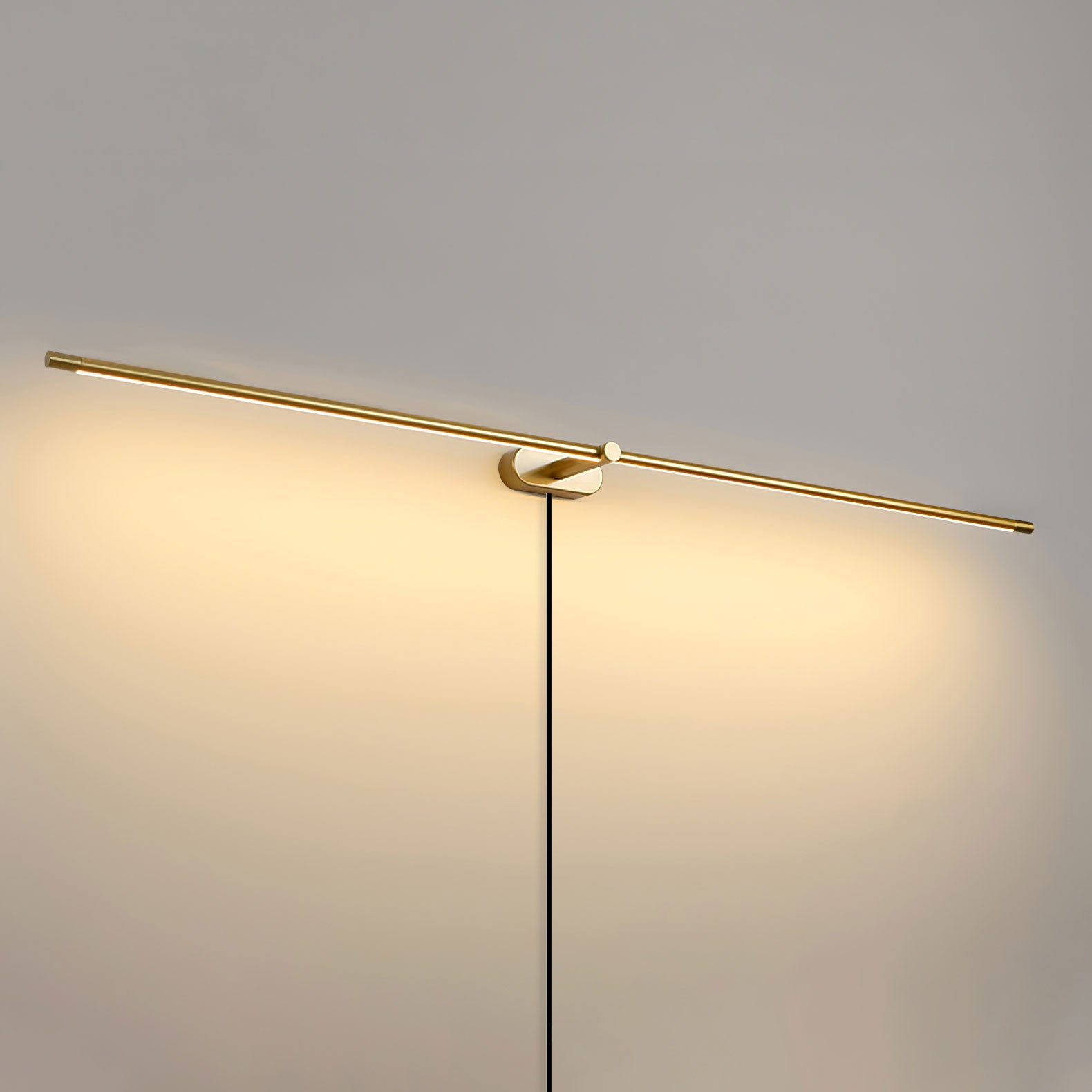 Minimalist Linear Plug-in Wall Lamp - Lumpaz
