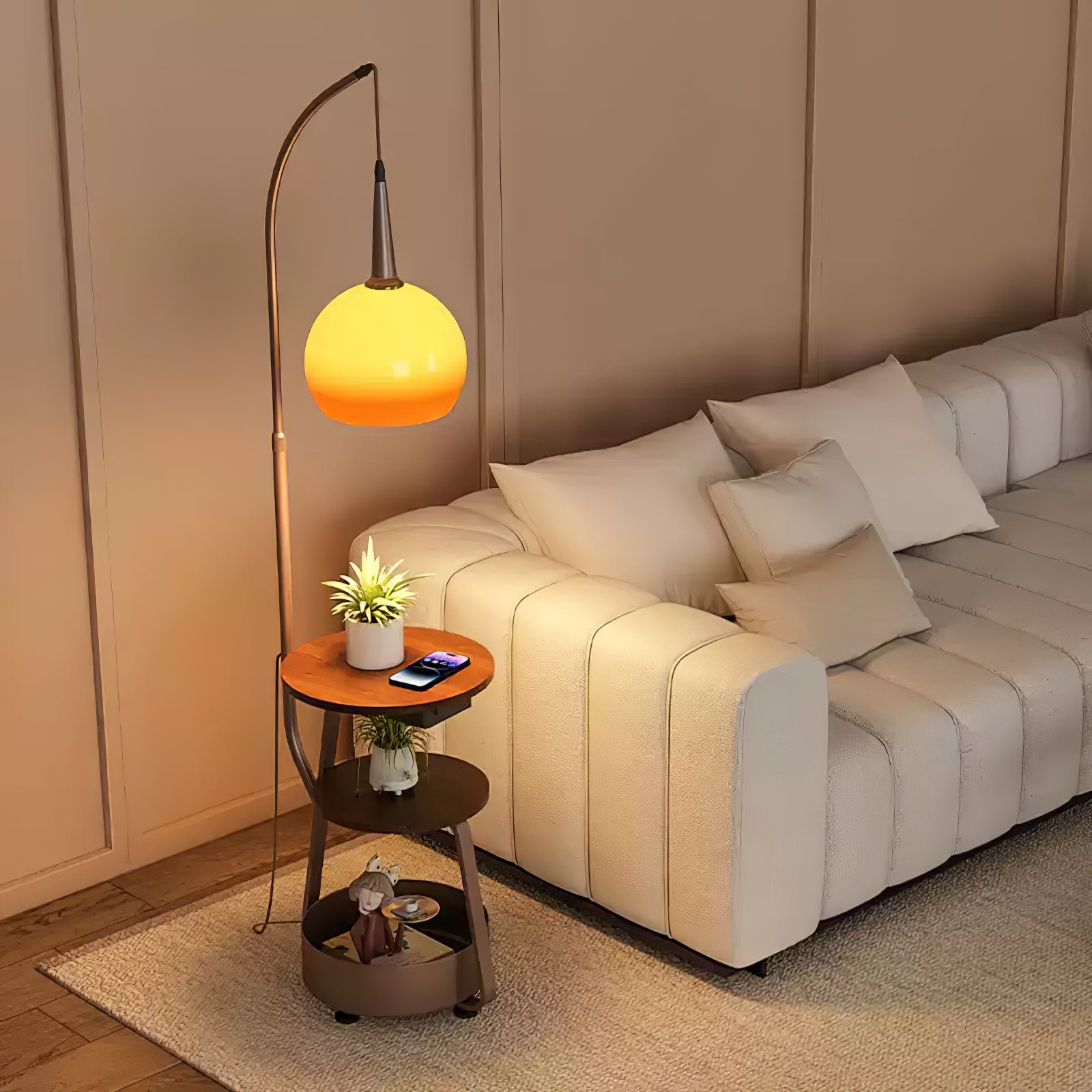 Solstice Arc Floor Lamp - Lumpaz