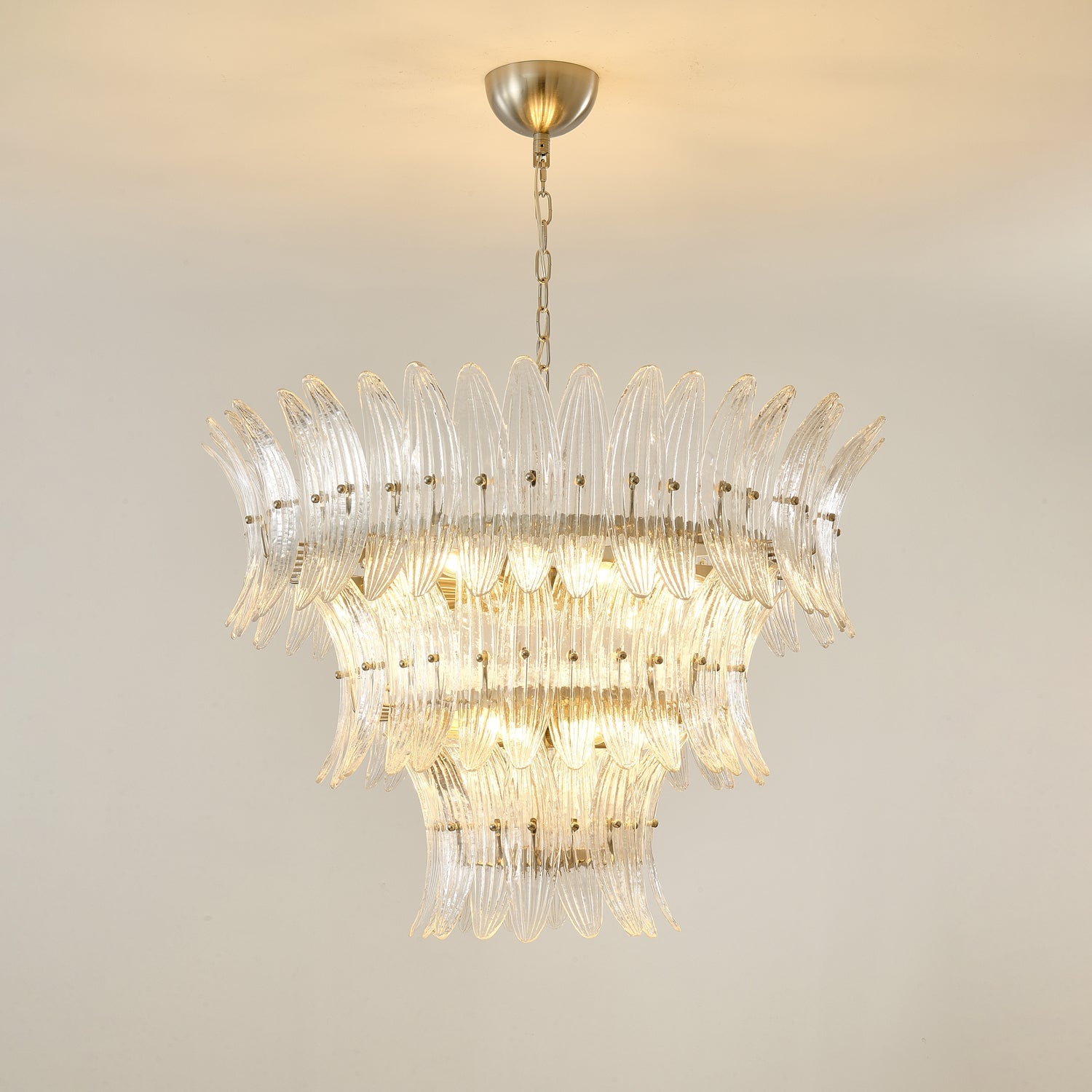 Murano Palmette Chandelier - Lumpaz