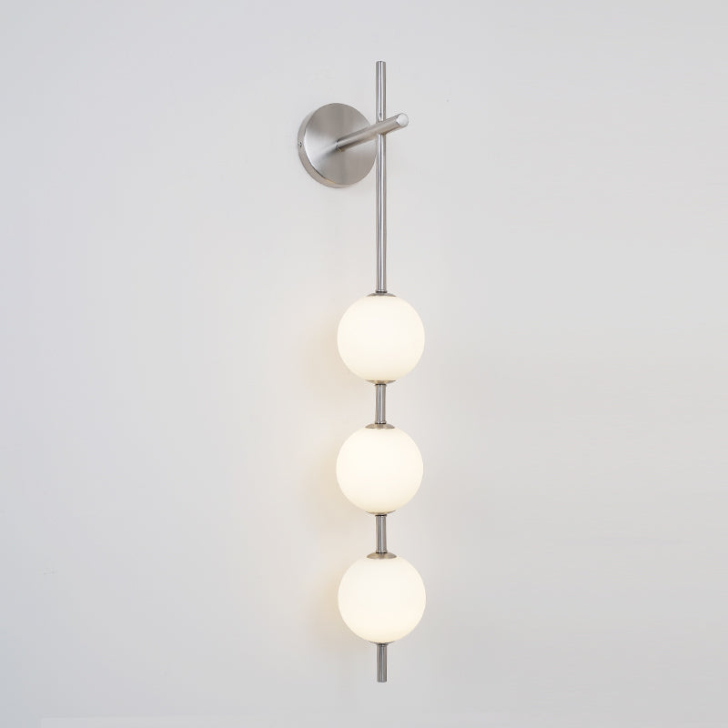 Vertical Globe Plug-in Wall Lamp - Lumpaz