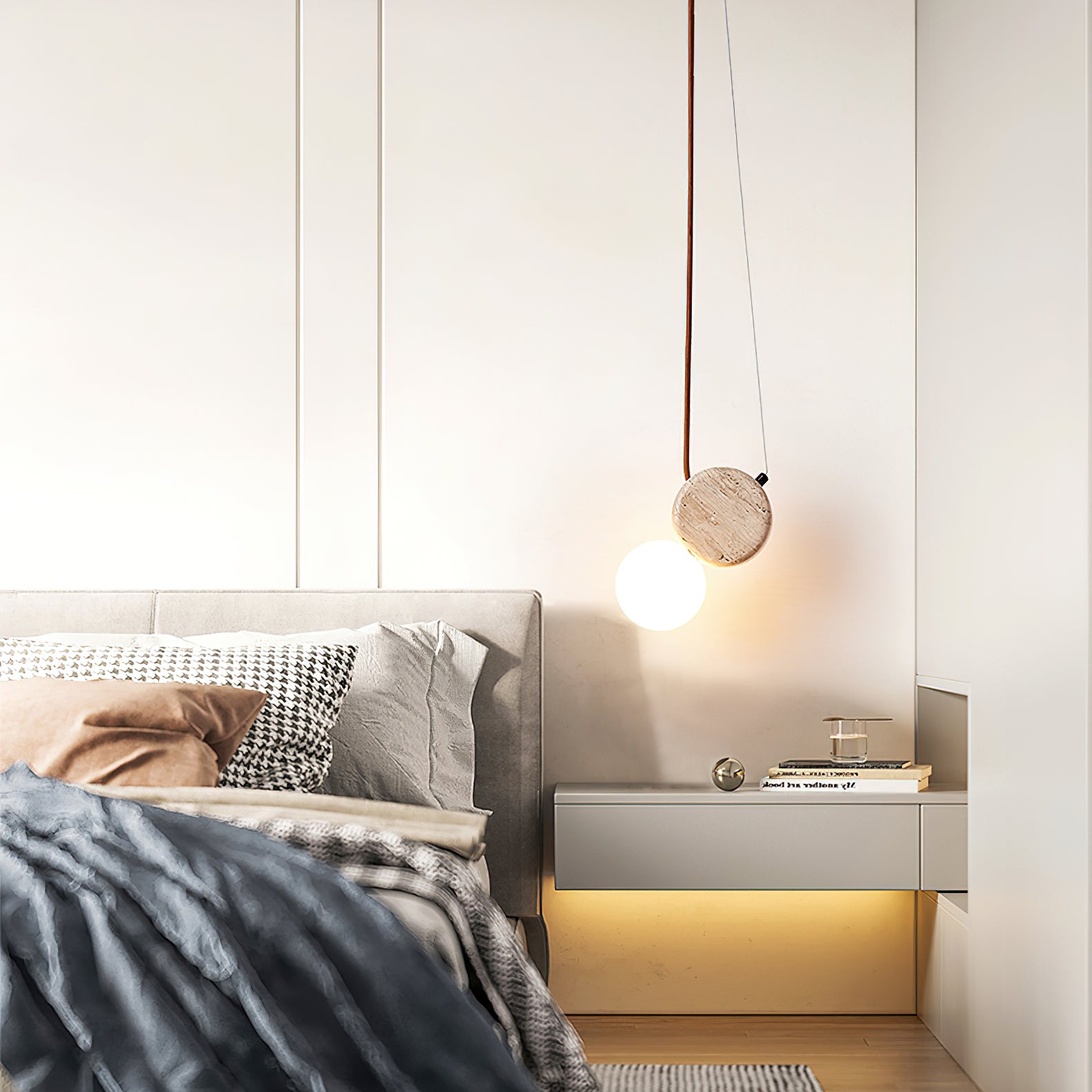 Tranquil Glow Pendant Lamp - Lumpaz