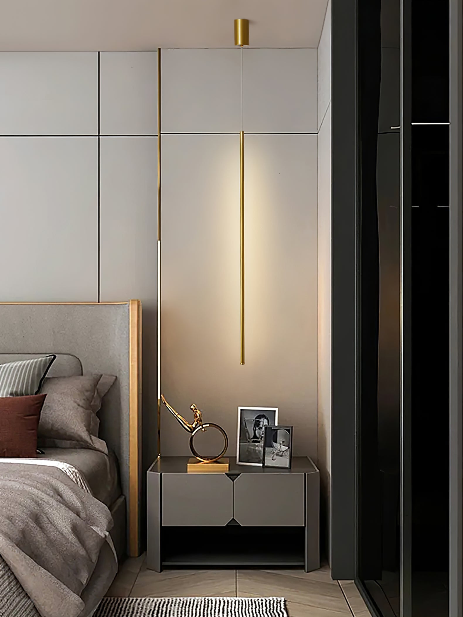 Tubular Linear Pendant Light - Lumpaz