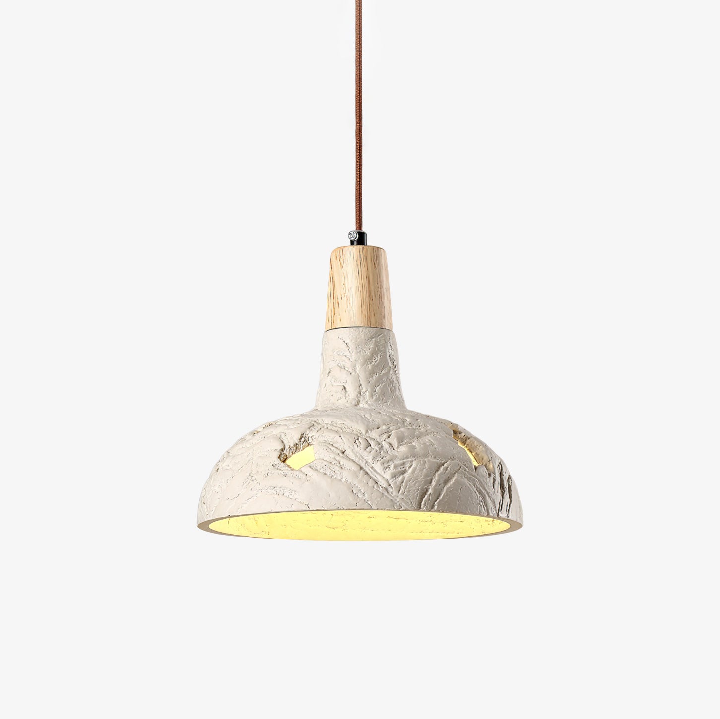 Cement Carve Pendant Lamp - Lumpaz