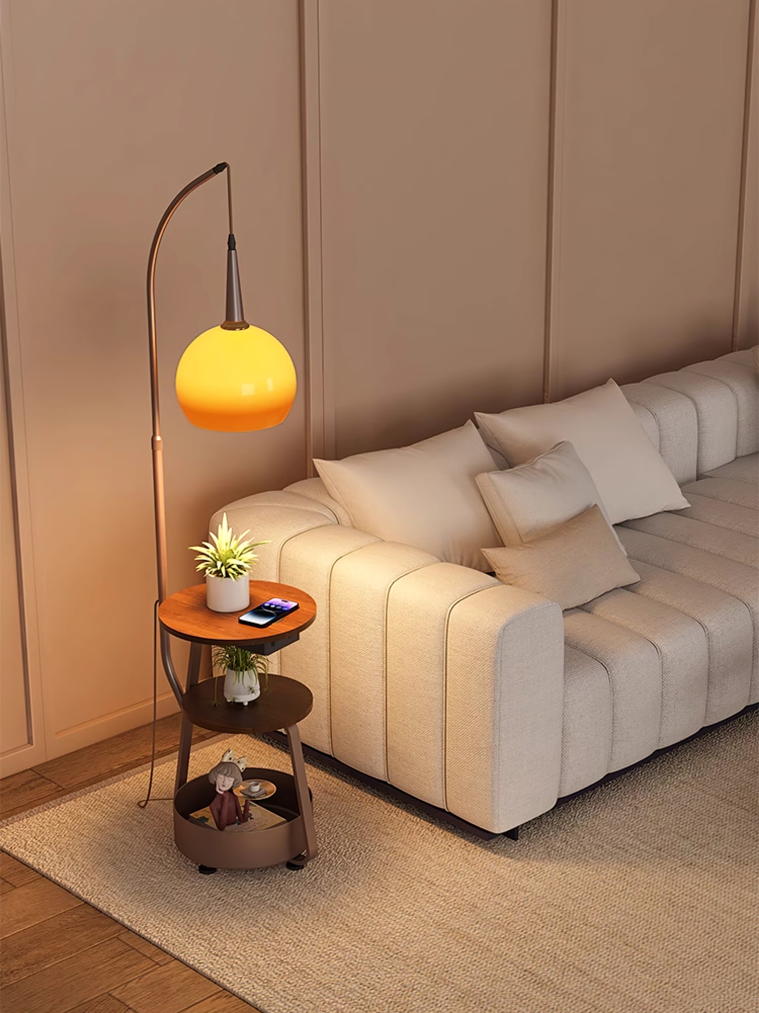 Solstice Arc Floor Lamp - Lumpaz
