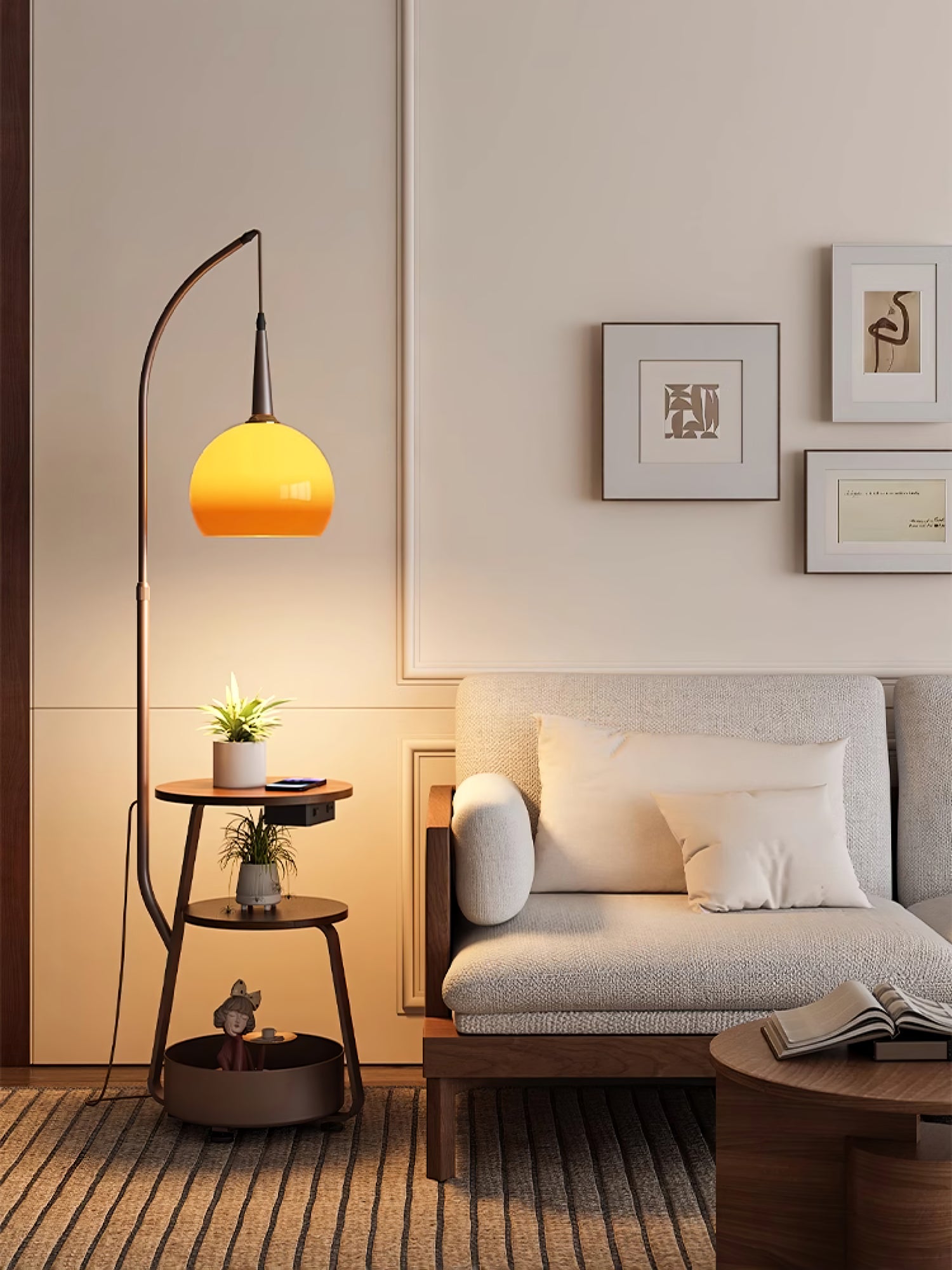 Solstice Arc Floor Lamp - Lumpaz