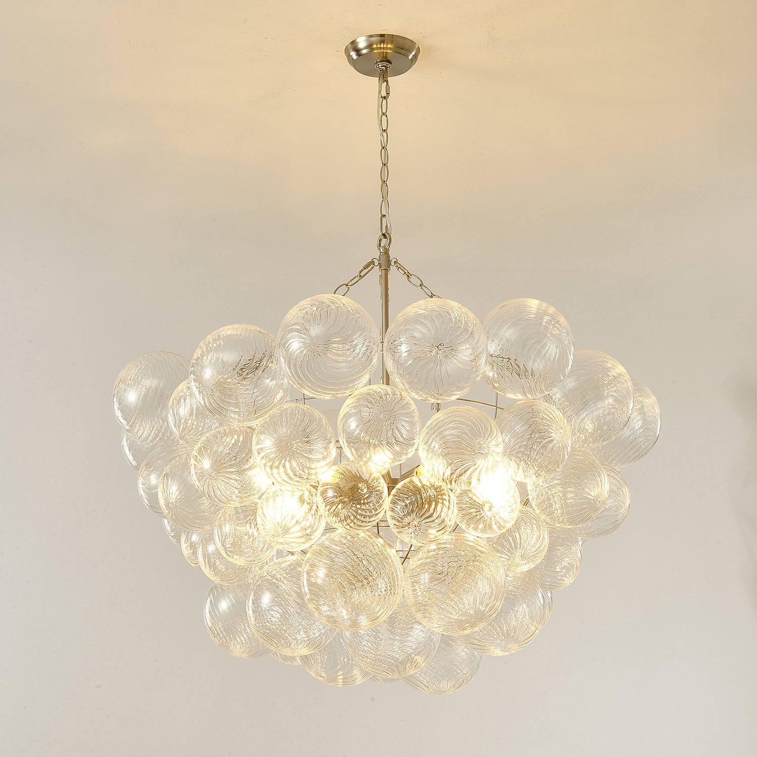 Glass Ball Bubbles Chandelier - Lumpaz
