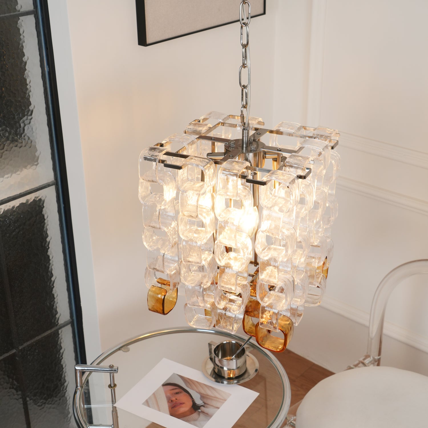 Murano Poliarte Interlocking Chandelier - Lumpaz