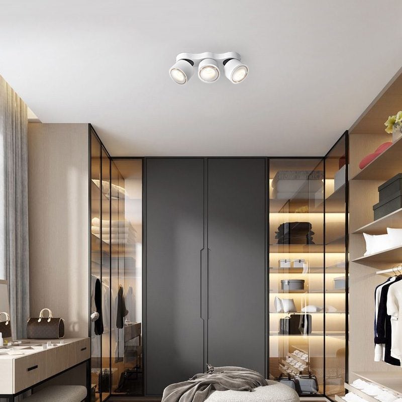 Three-heads Rotating Folding Ceiling Lamp - Lumpaz