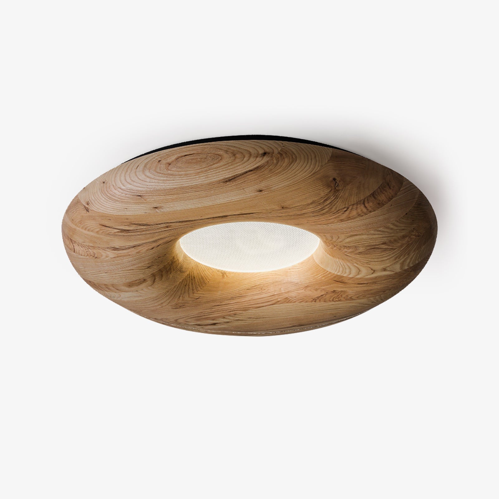 Donut Wood Ceiling Light - Lumpaz