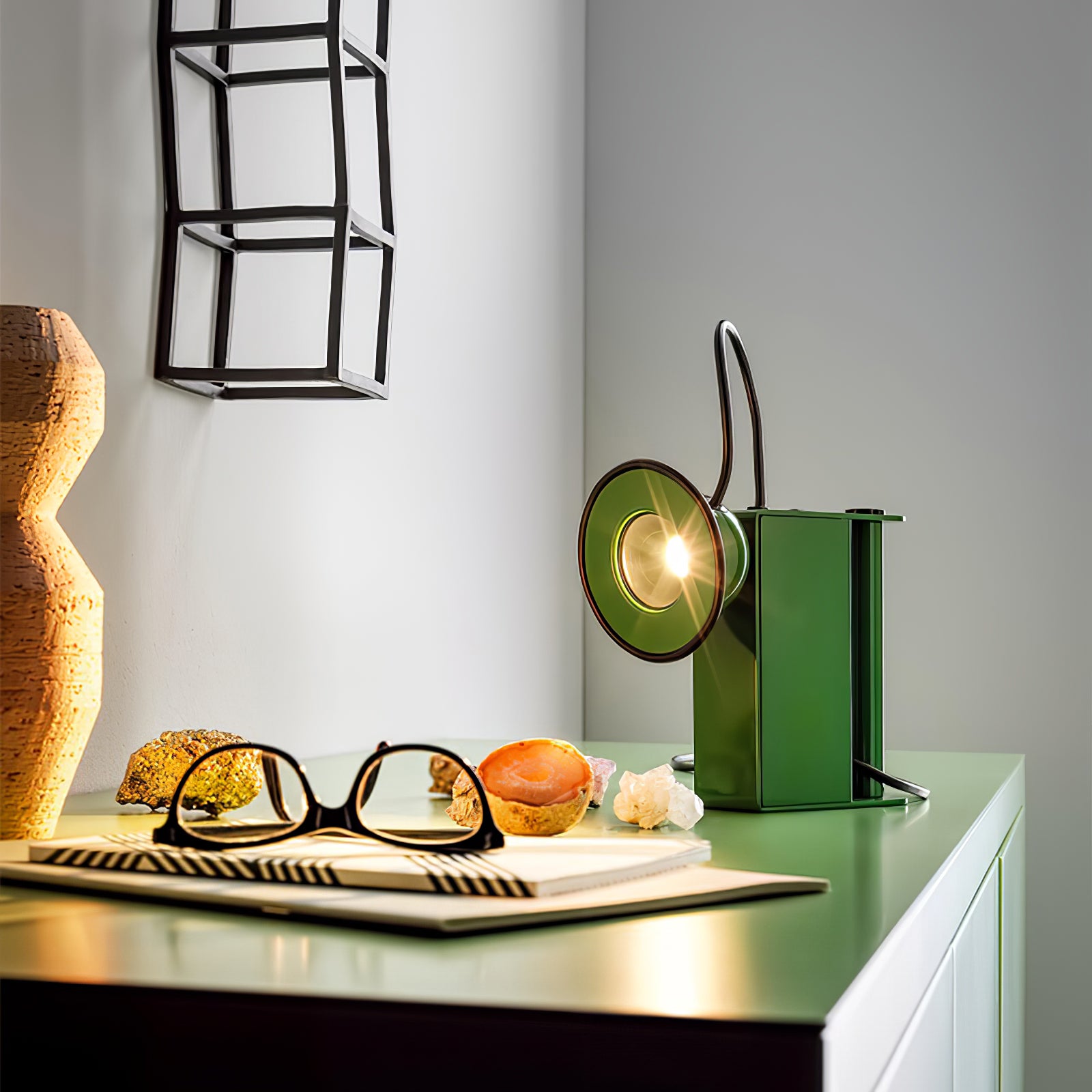 Apex Triangle Shade Floor Lamp - Lumpaz