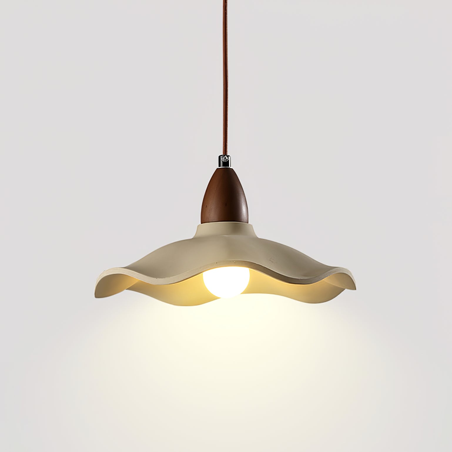 Cement Wave Pendant Light - Lumpaz