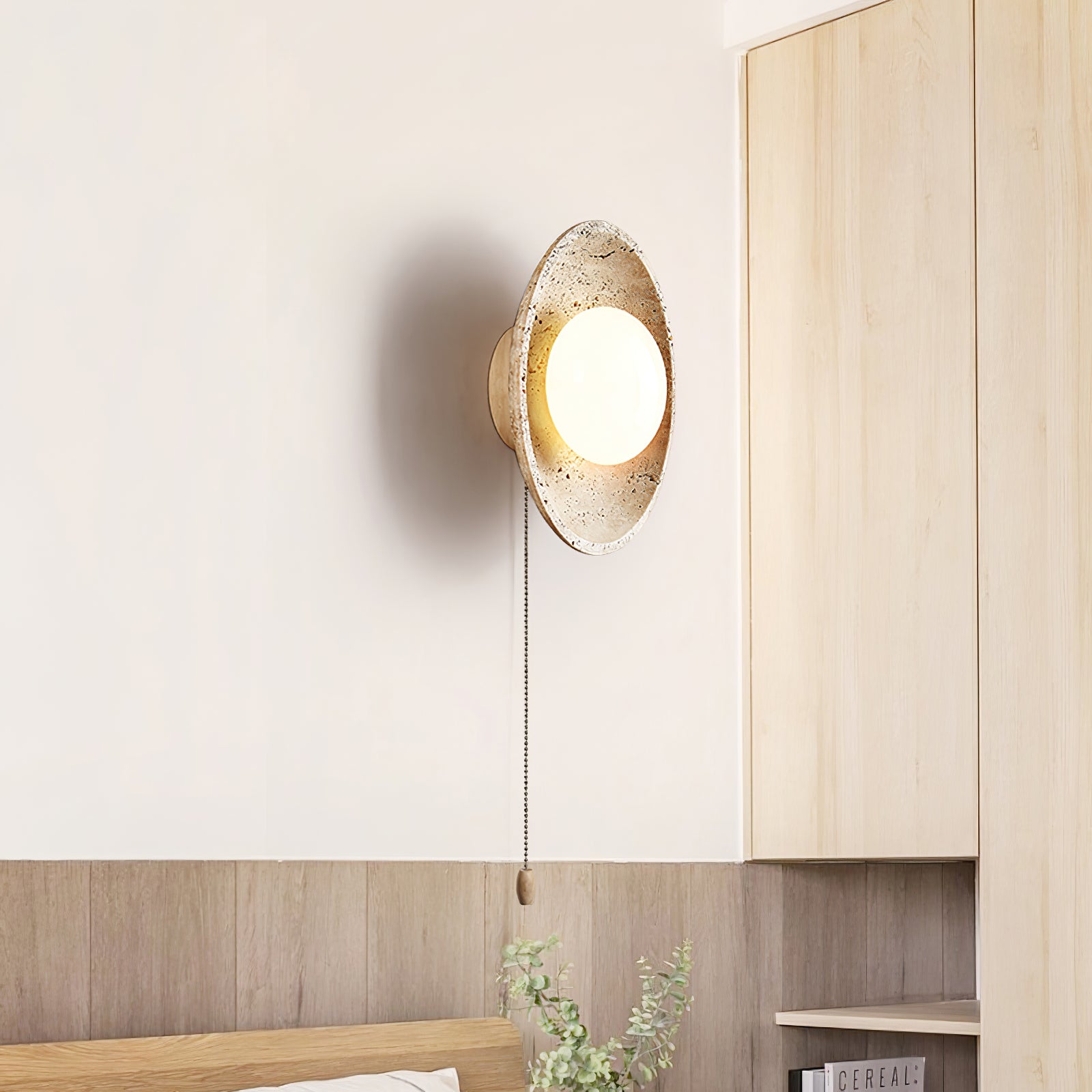 Stone Lunar Eclipse Wall Light - Lumpaz