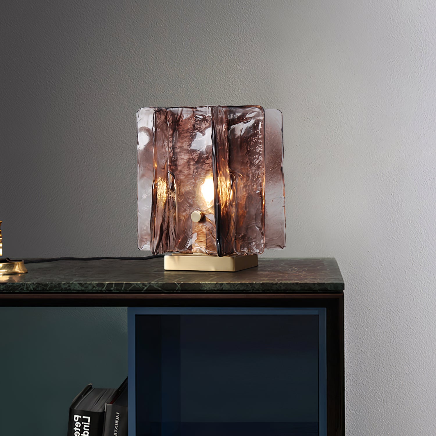 Amber Building Block Table Lamp - Lumpaz