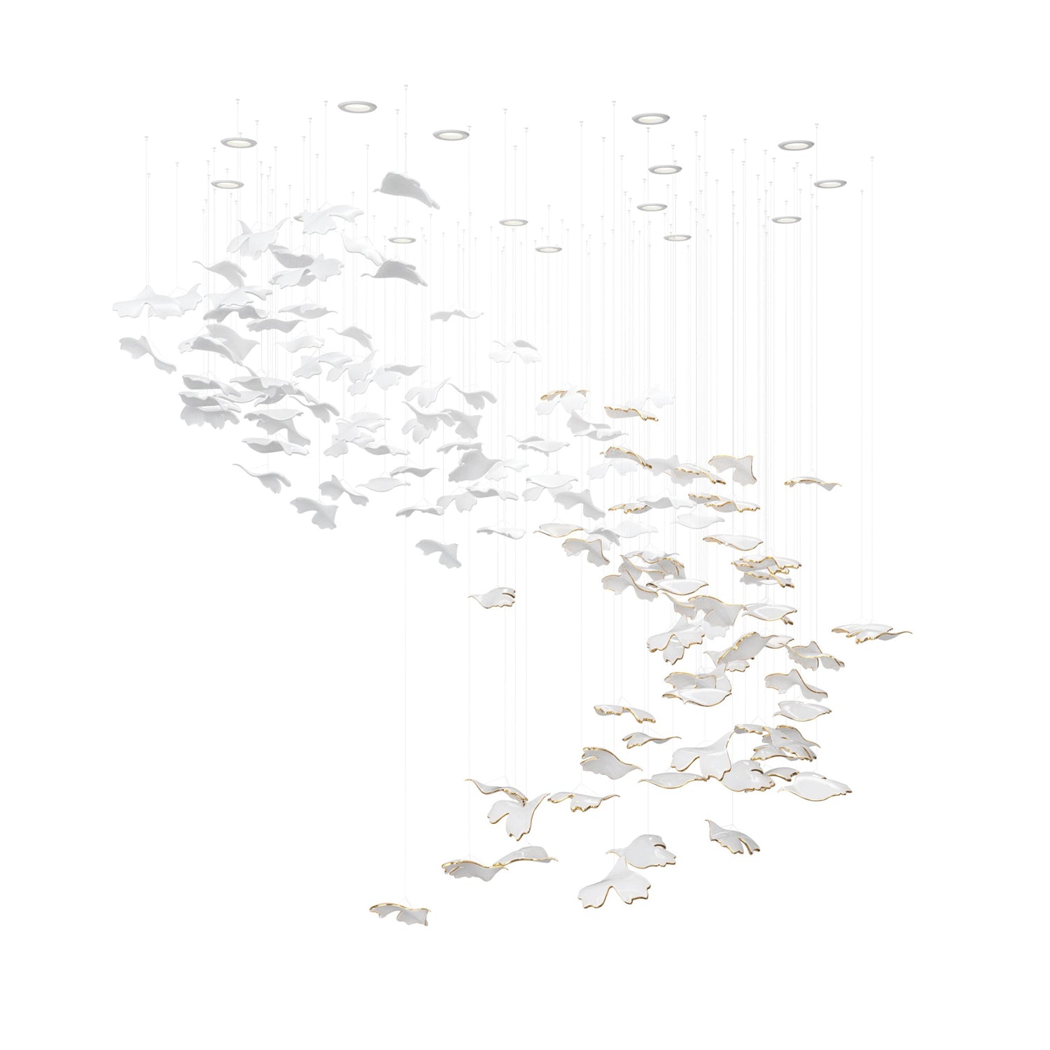 Ginkgo Tree Chandelier - Lumpaz