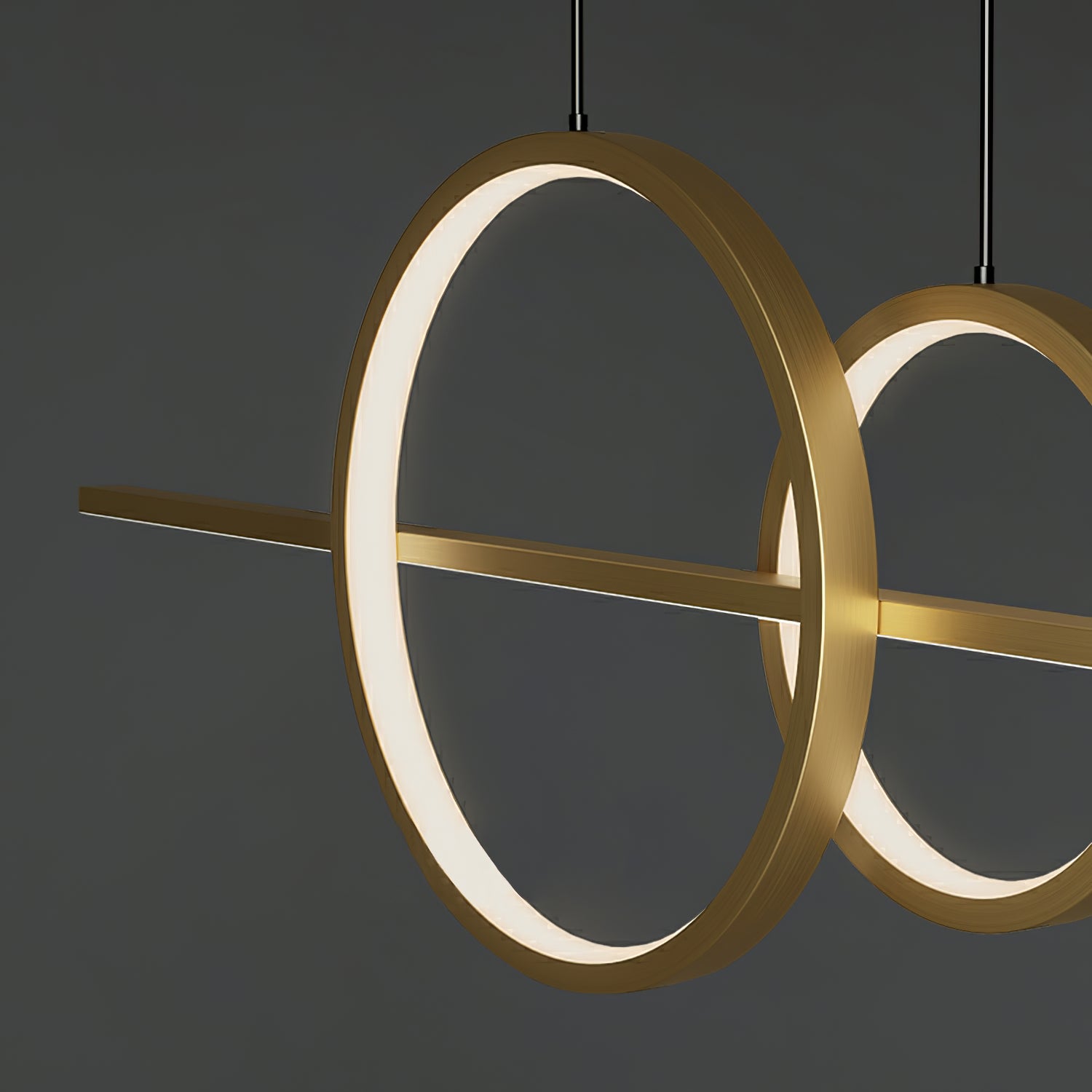 Modern Geometric Shape Chandelier - Lumpaz