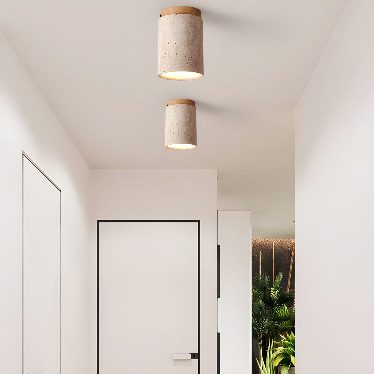 Terra Cylinder Ceiling Light - Lumpaz