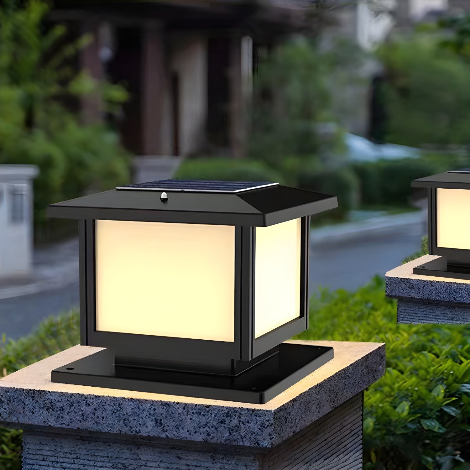 Cassian Solar Post Outdoor Light - Lumpaz