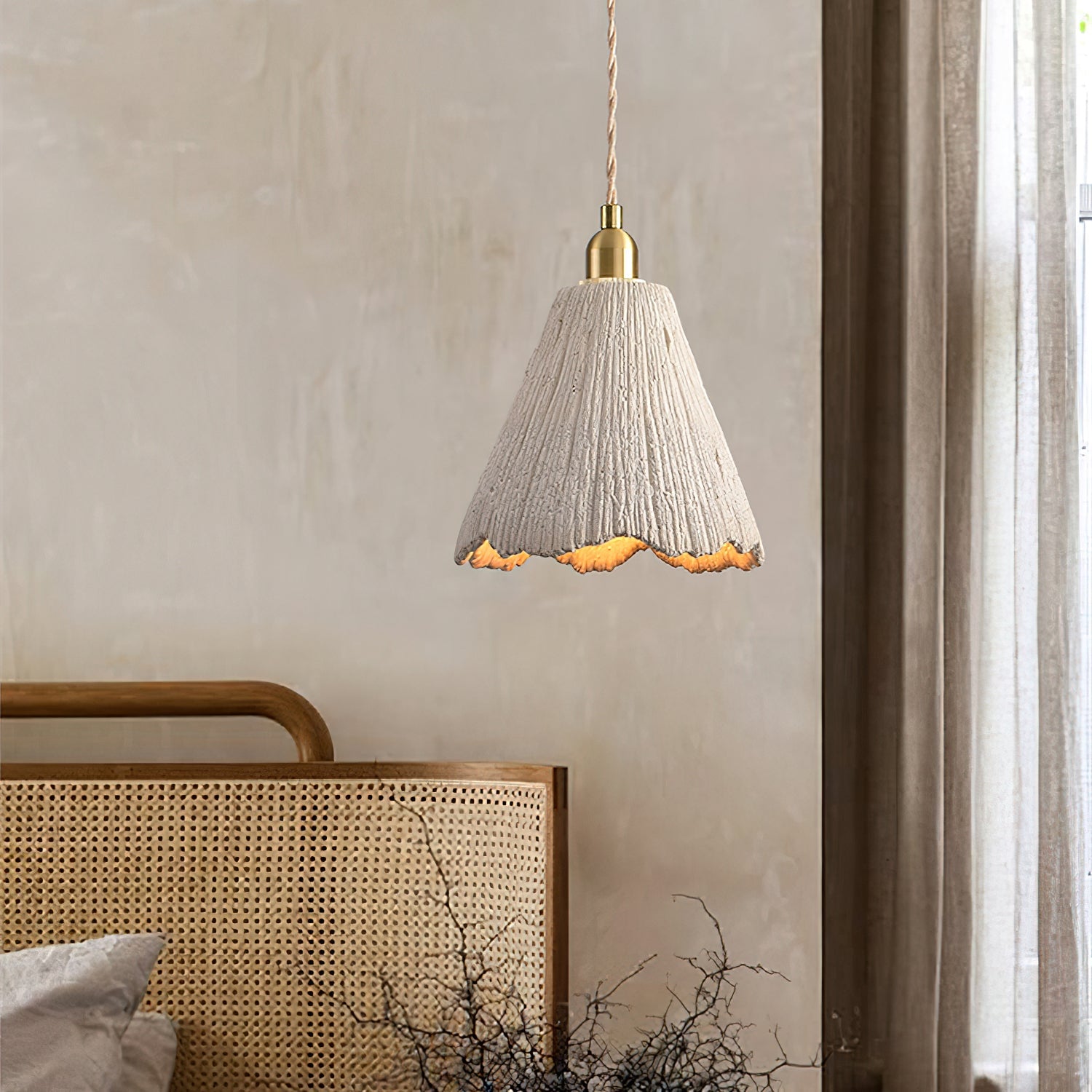 Microcement Pendant Lamp - Lumpaz