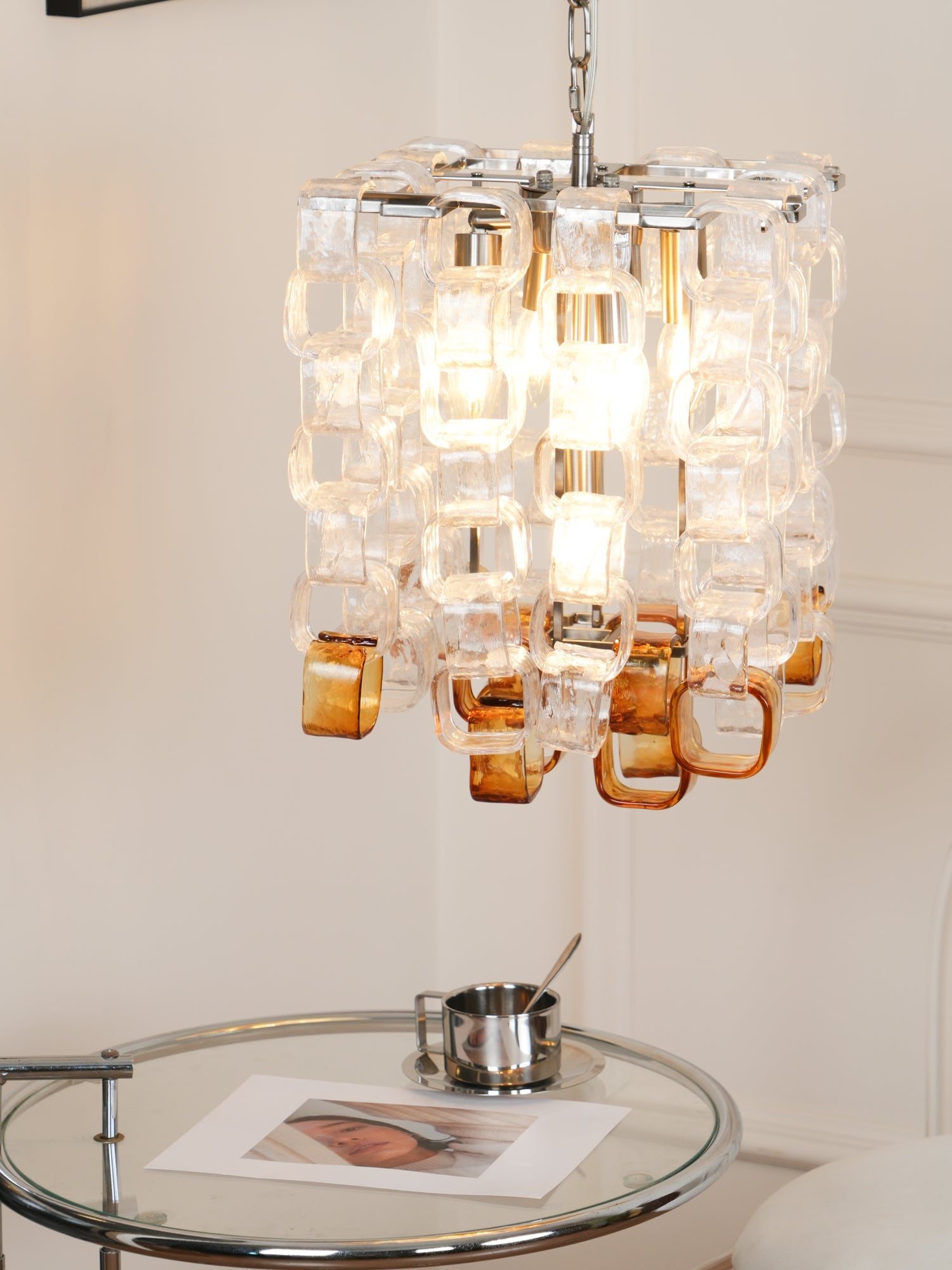 Murano Poliarte Interlocking Chandelier - Lumpaz