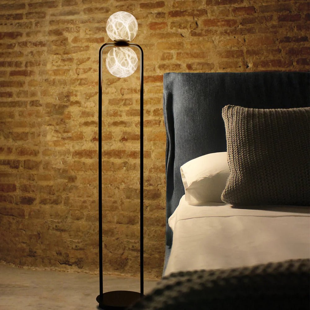 Alabaster Tribeca Floor Lamp - Lumpaz