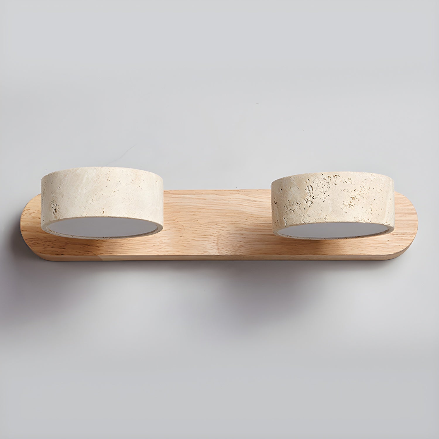 Travertine Duo Wall Light - Lumpaz