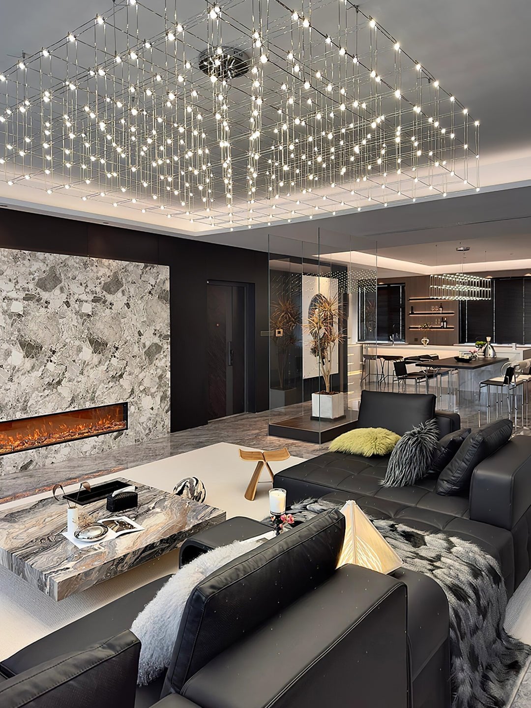 Cosmic Cube Pendant Light - Lumpaz