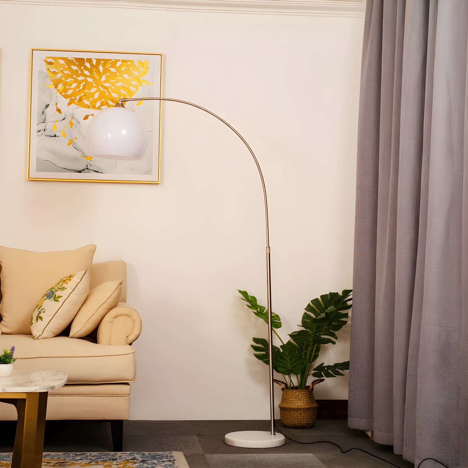 Orla Arch Floor Lamp - Lumpaz
