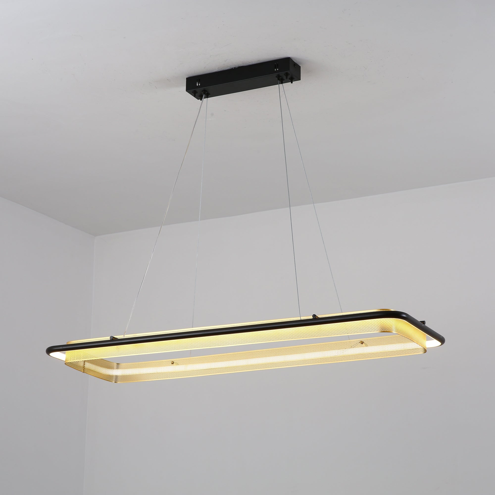 Acrylic LED Round Chandelier - Lumpaz