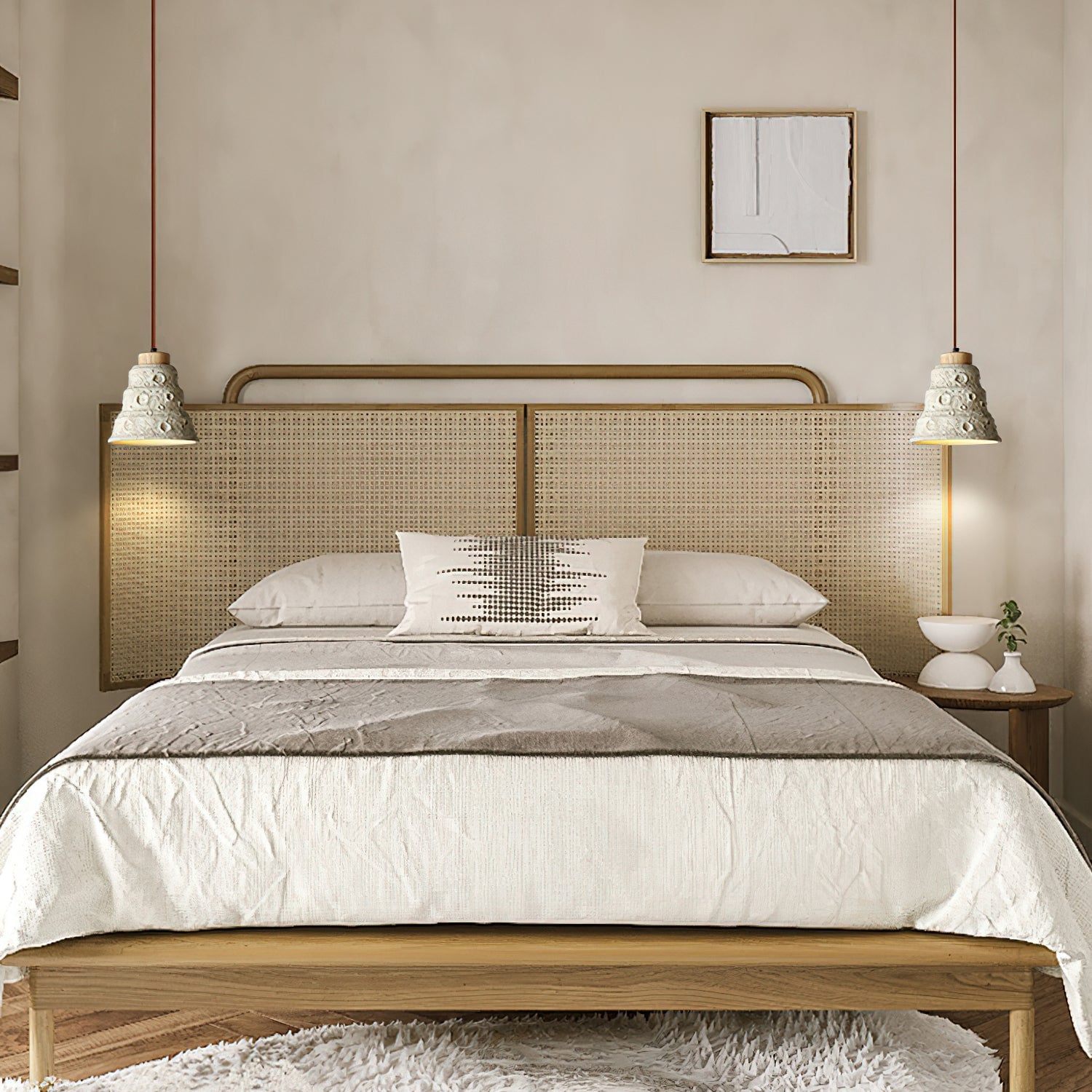 Stone Bell Pendant Light - Lumpaz