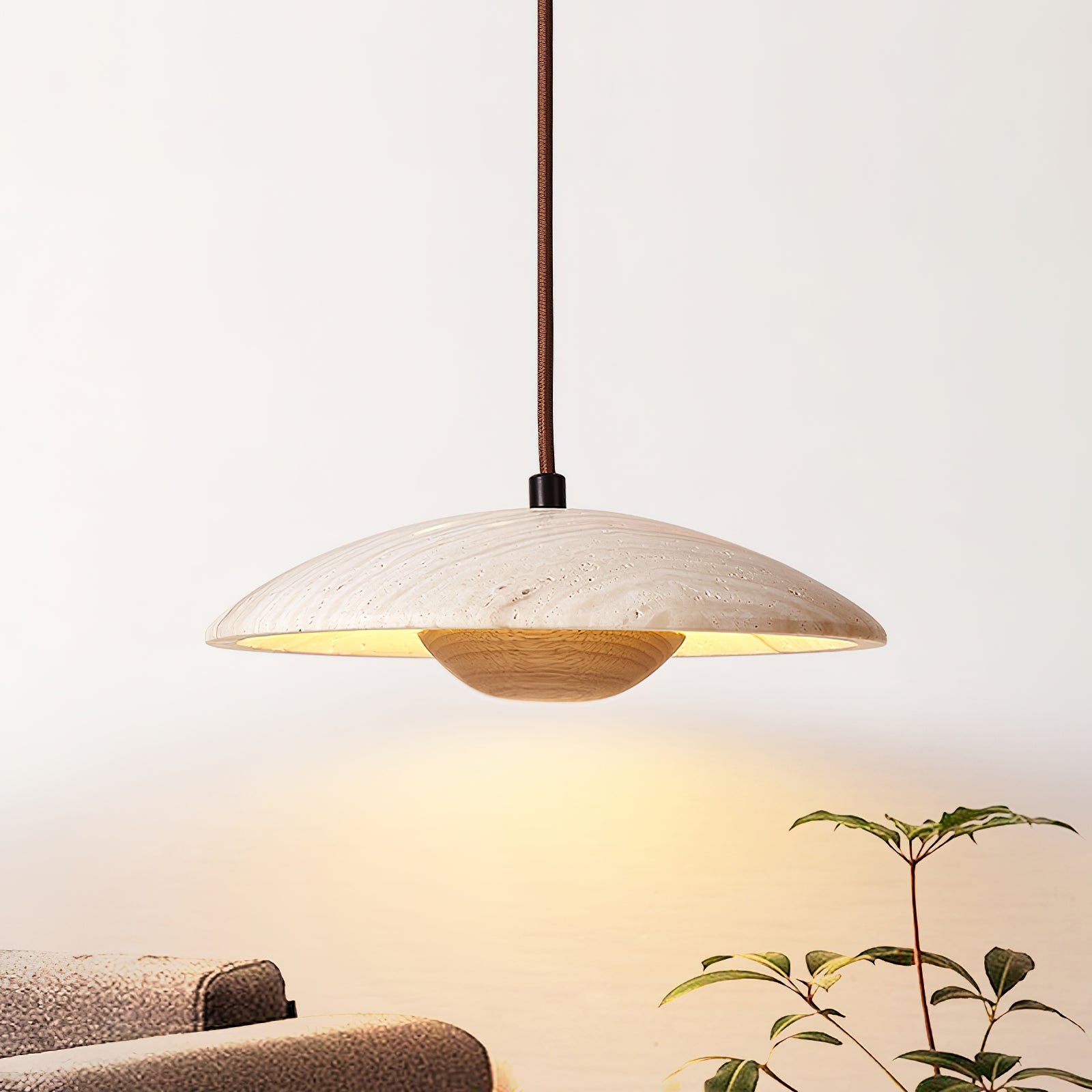 Solara Wood Pendant Lamp - Lumpaz