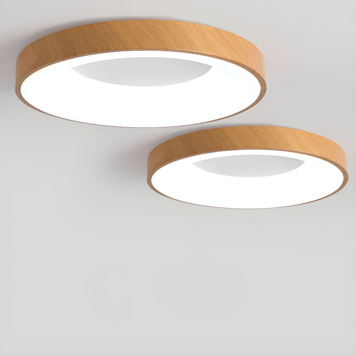 Mila Round Flush Mount Ceiling Lamp - Lumpaz