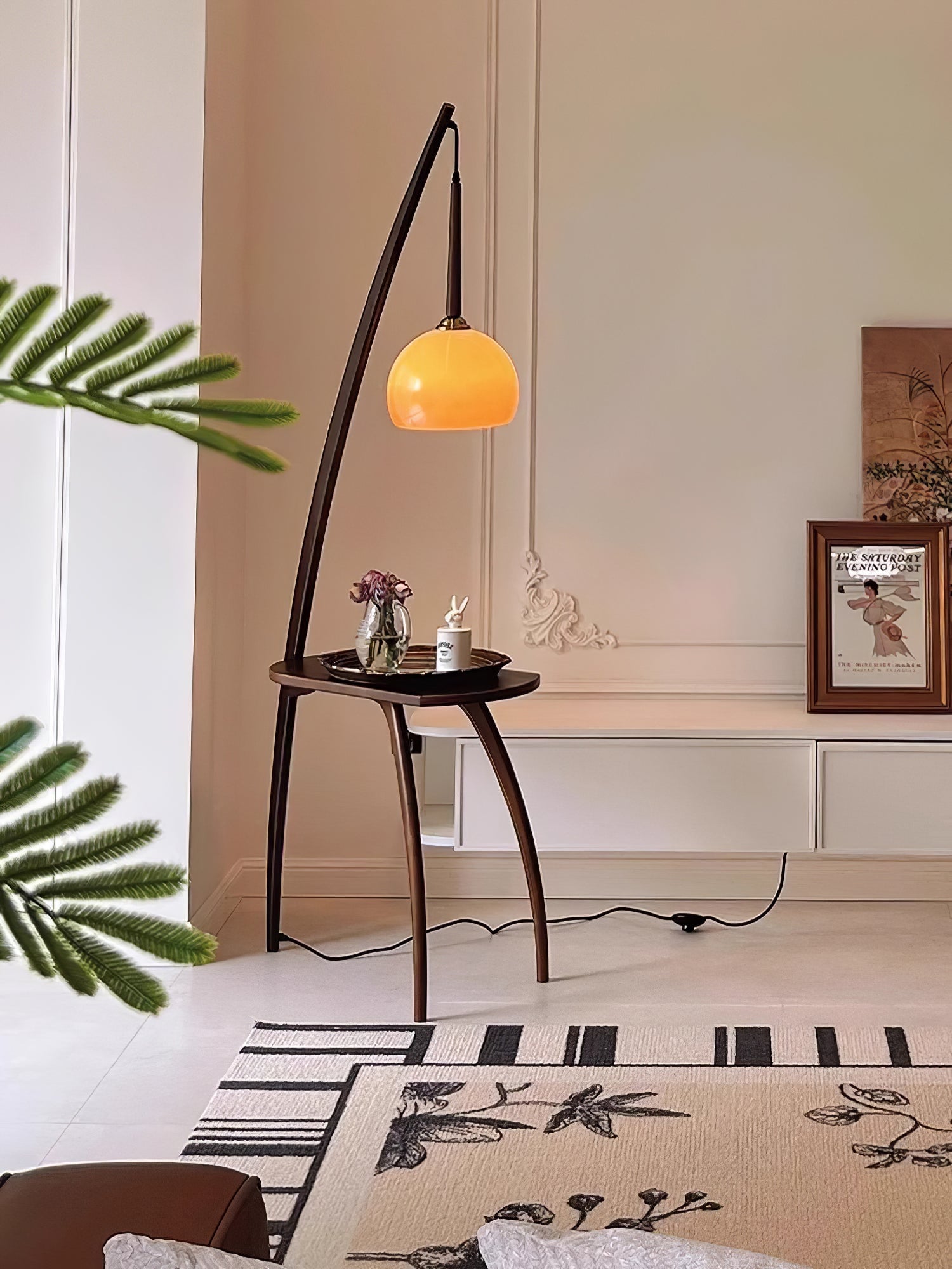 Arc Sphere Floor Lamp - Lumpaz