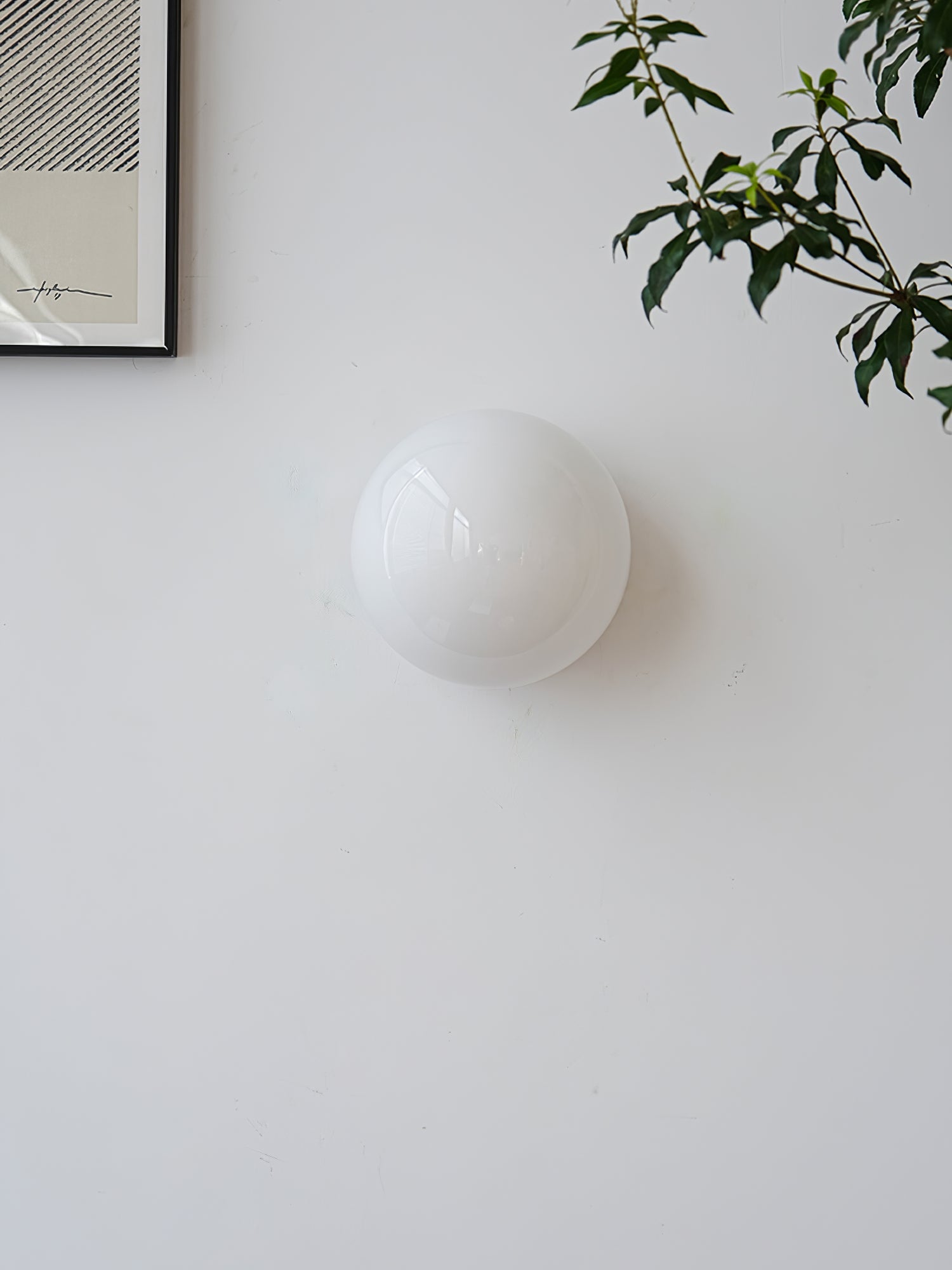 Glass Mini Orb Wall Lamp - Lumpaz