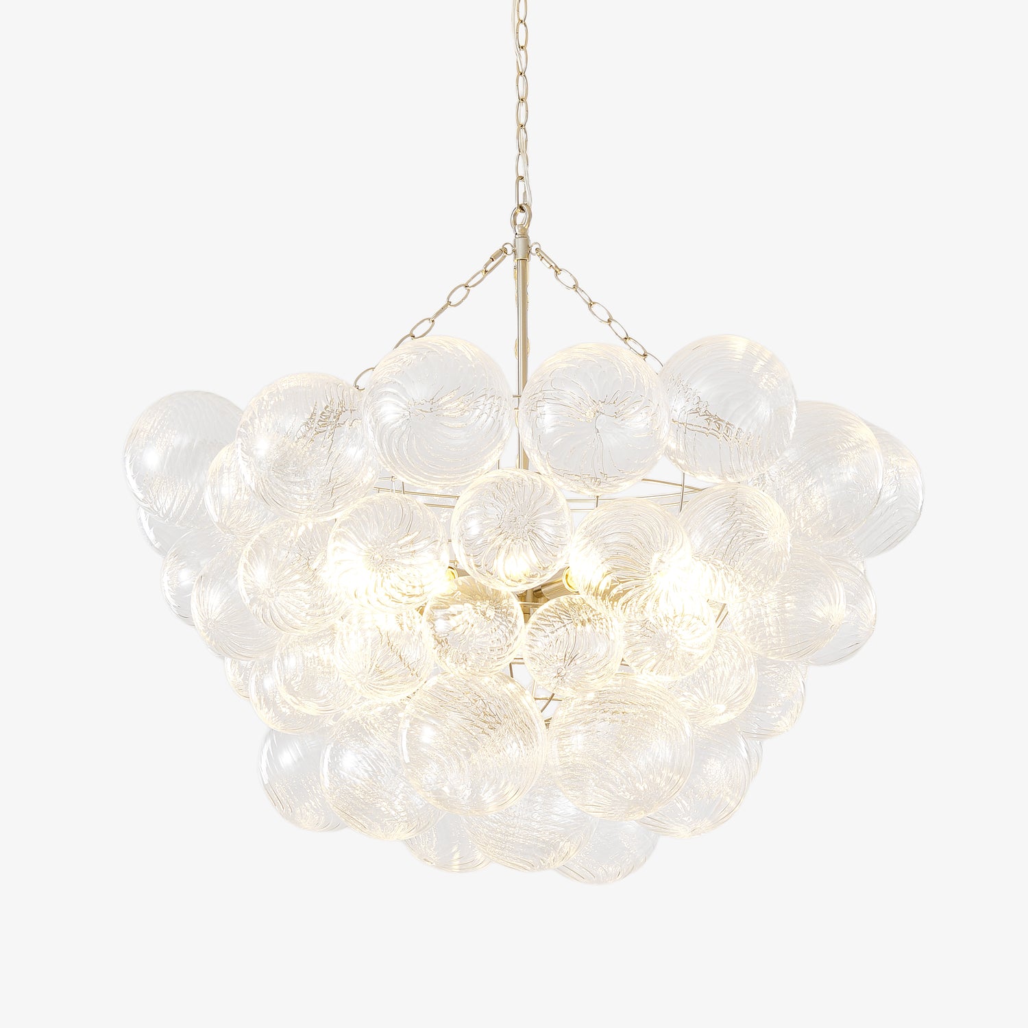 Glass Ball Bubbles Chandelier - Lumpaz