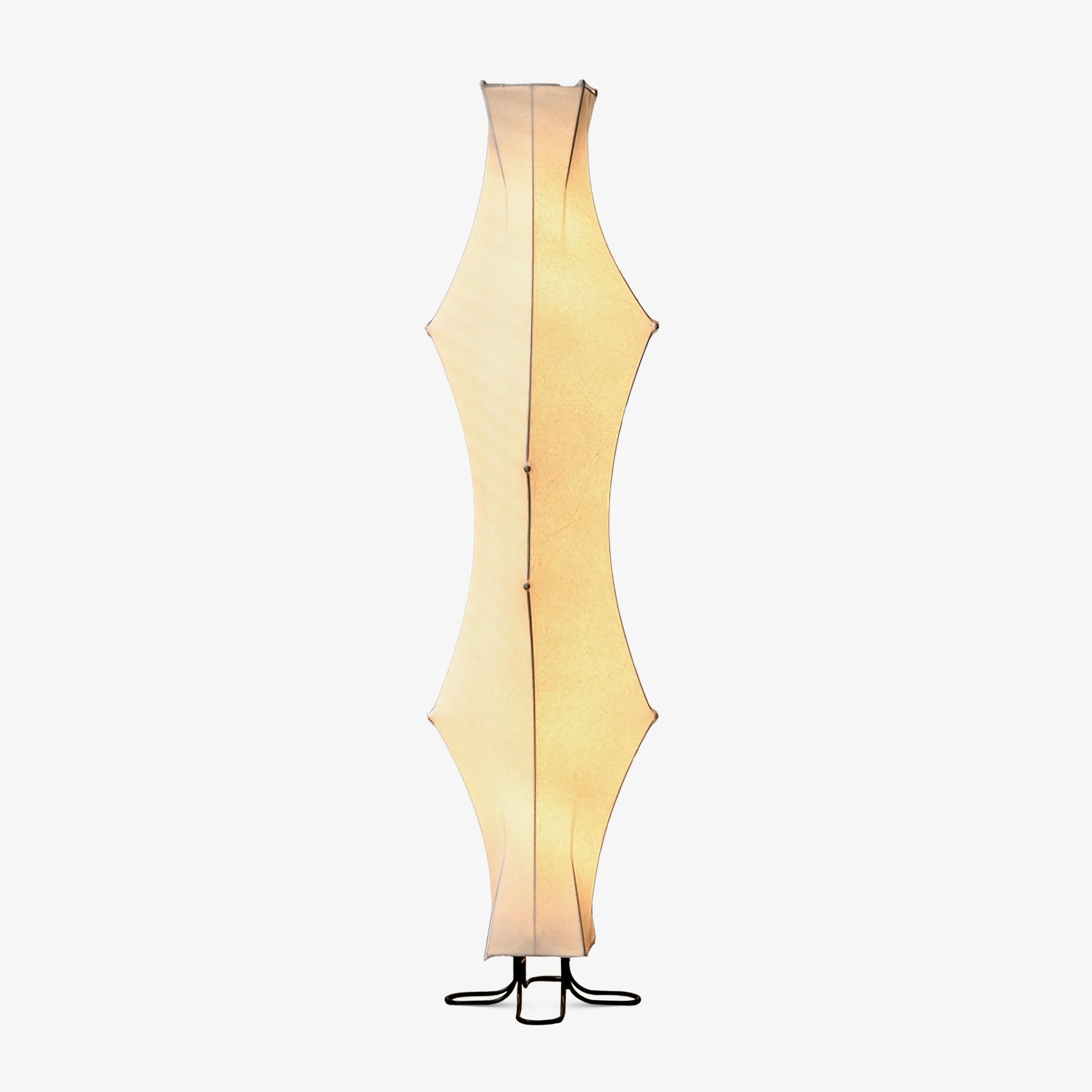 Twist Silk Floor Lamp - Lumpaz