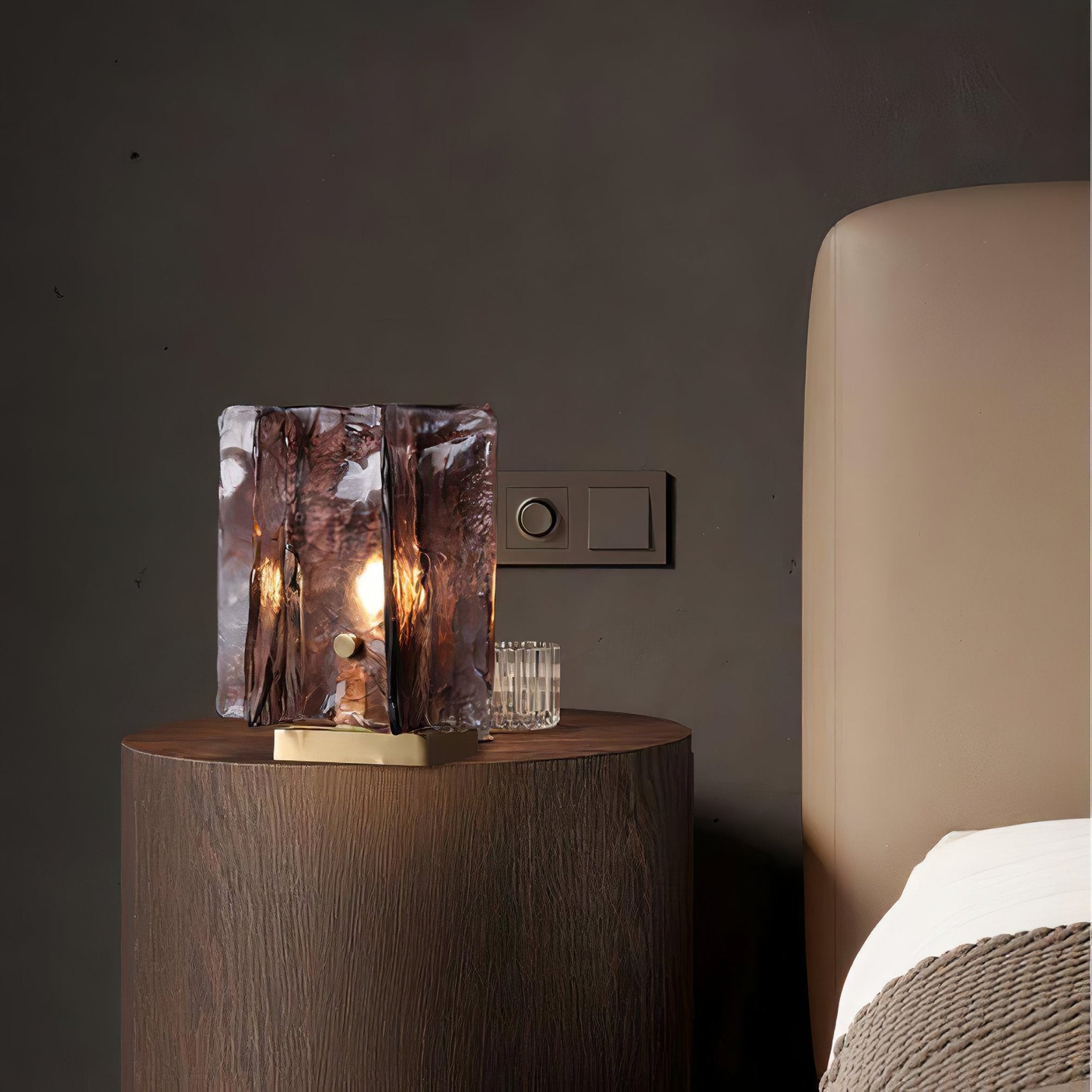 Amber Building Block Table Lamp - Lumpaz