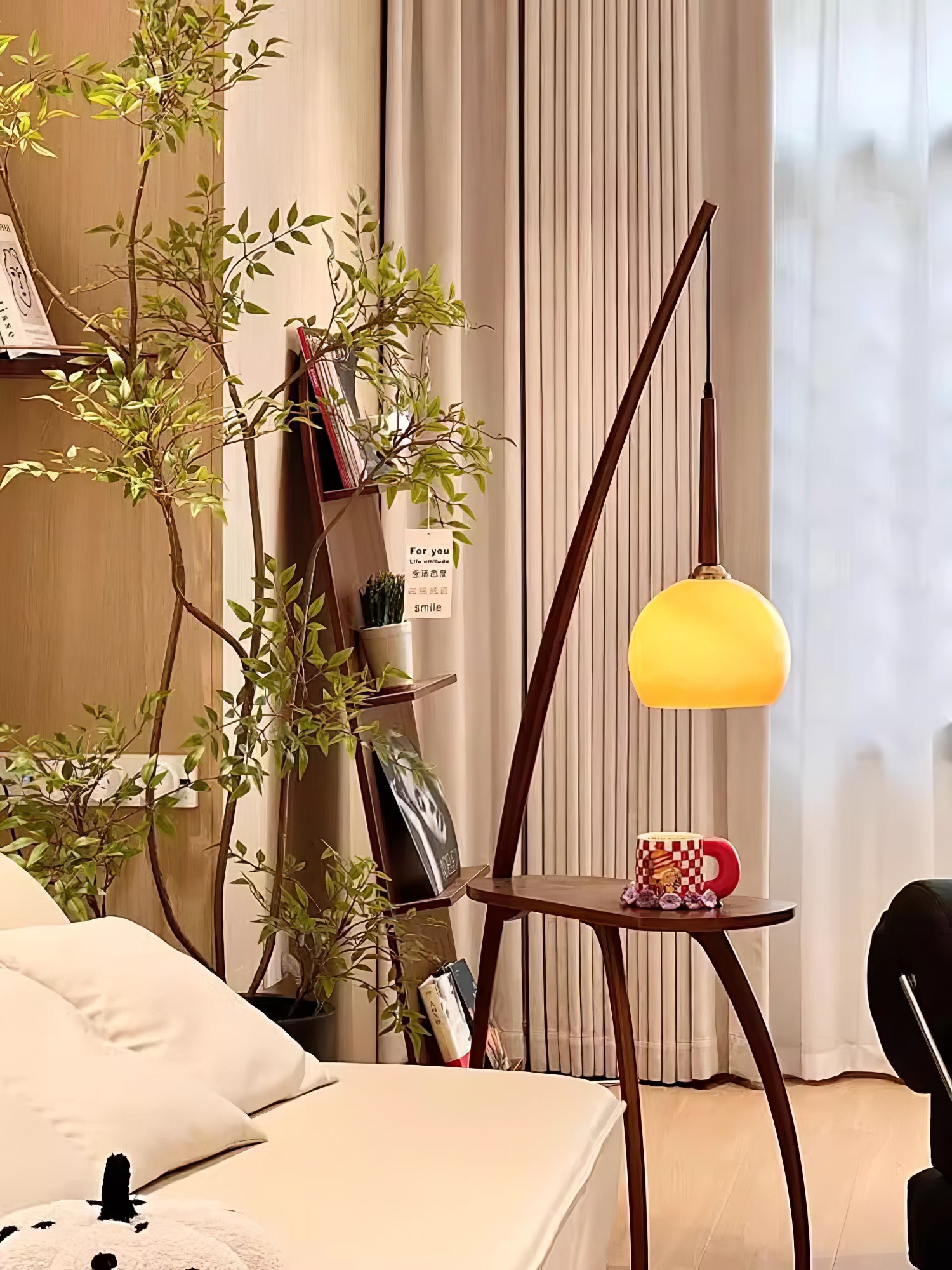 Arc Sphere Floor Lamp - Lumpaz