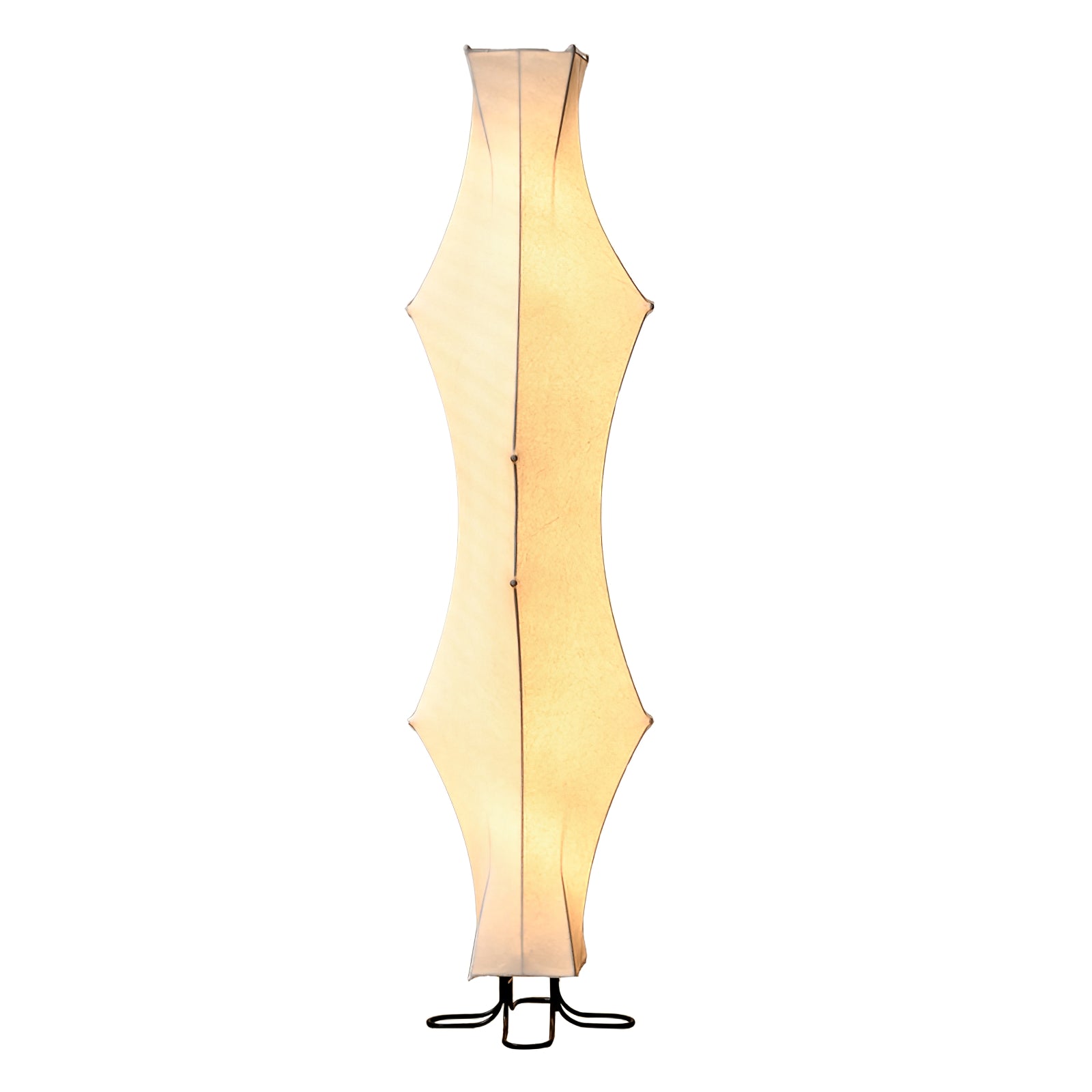 Twist Silk Floor Lamp - Lumpaz