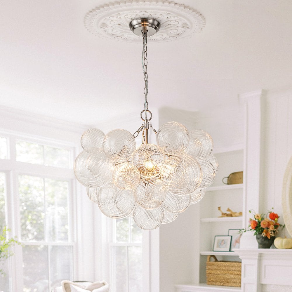 Glass Ball Bubbles Chandelier - Lumpaz