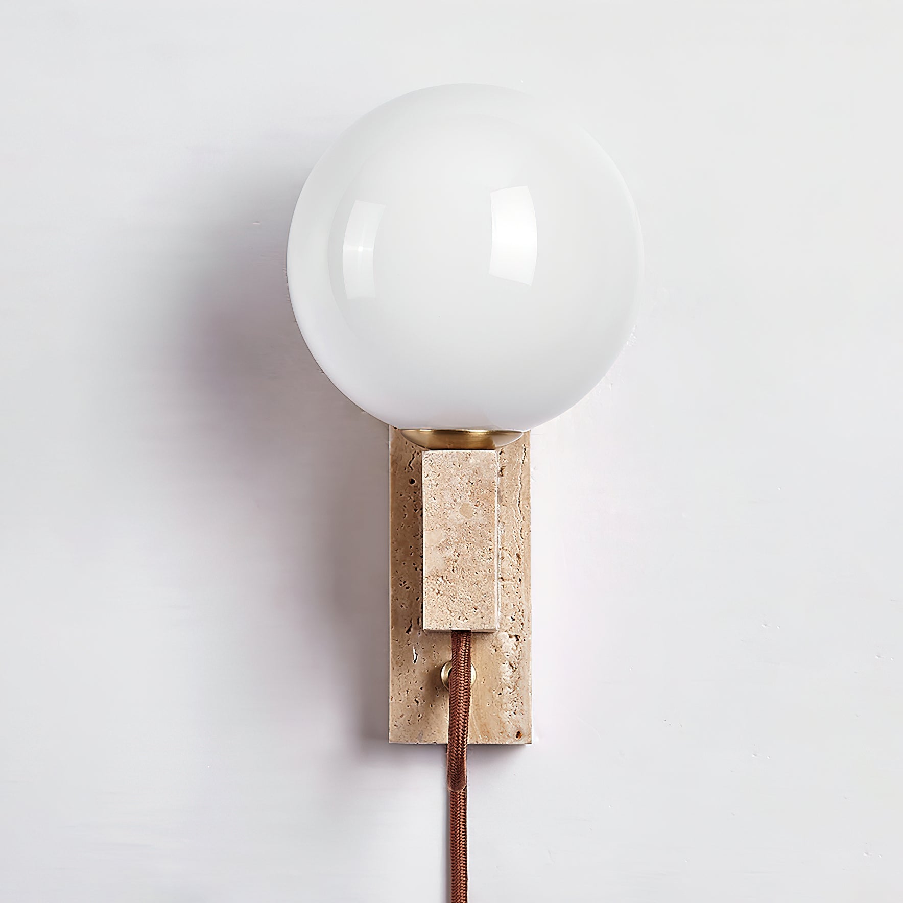 Atlas Globe Wall Sconce - Lumpaz