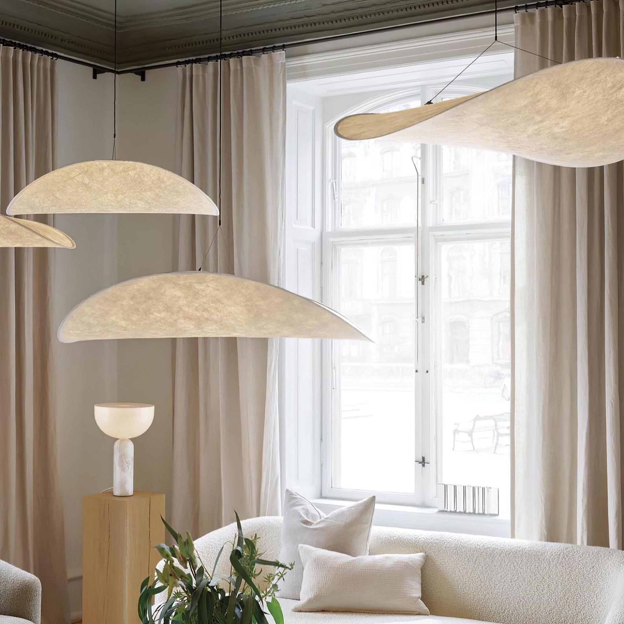 Tense Tyvek Pendant Lamp - Lumpaz