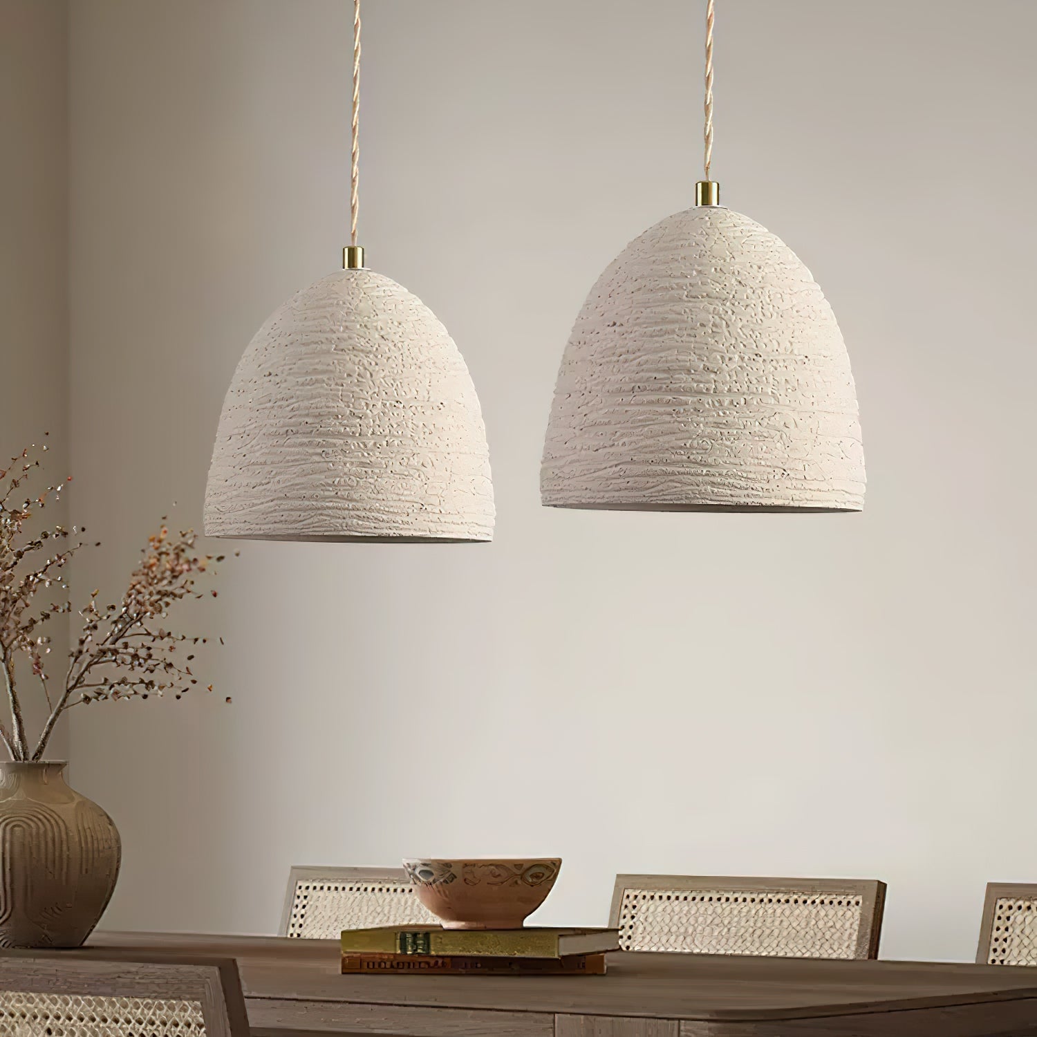 Microcement Pendant Lamp - Lumpaz