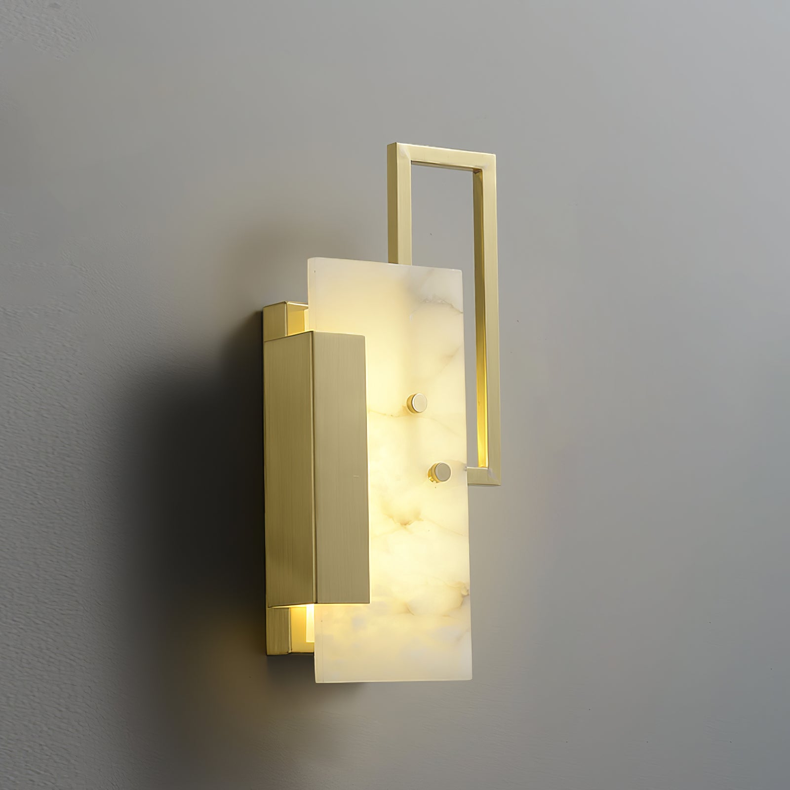 Althea Alabaster Wall Sconce - Lumpaz