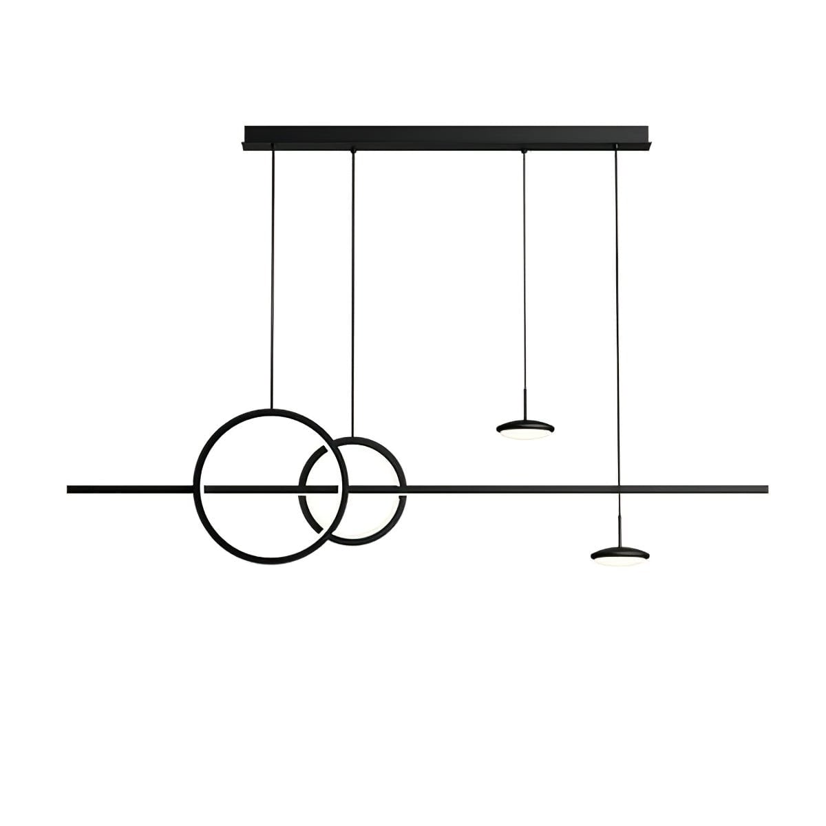 Modern Geometric Shape Chandelier - Lumpaz