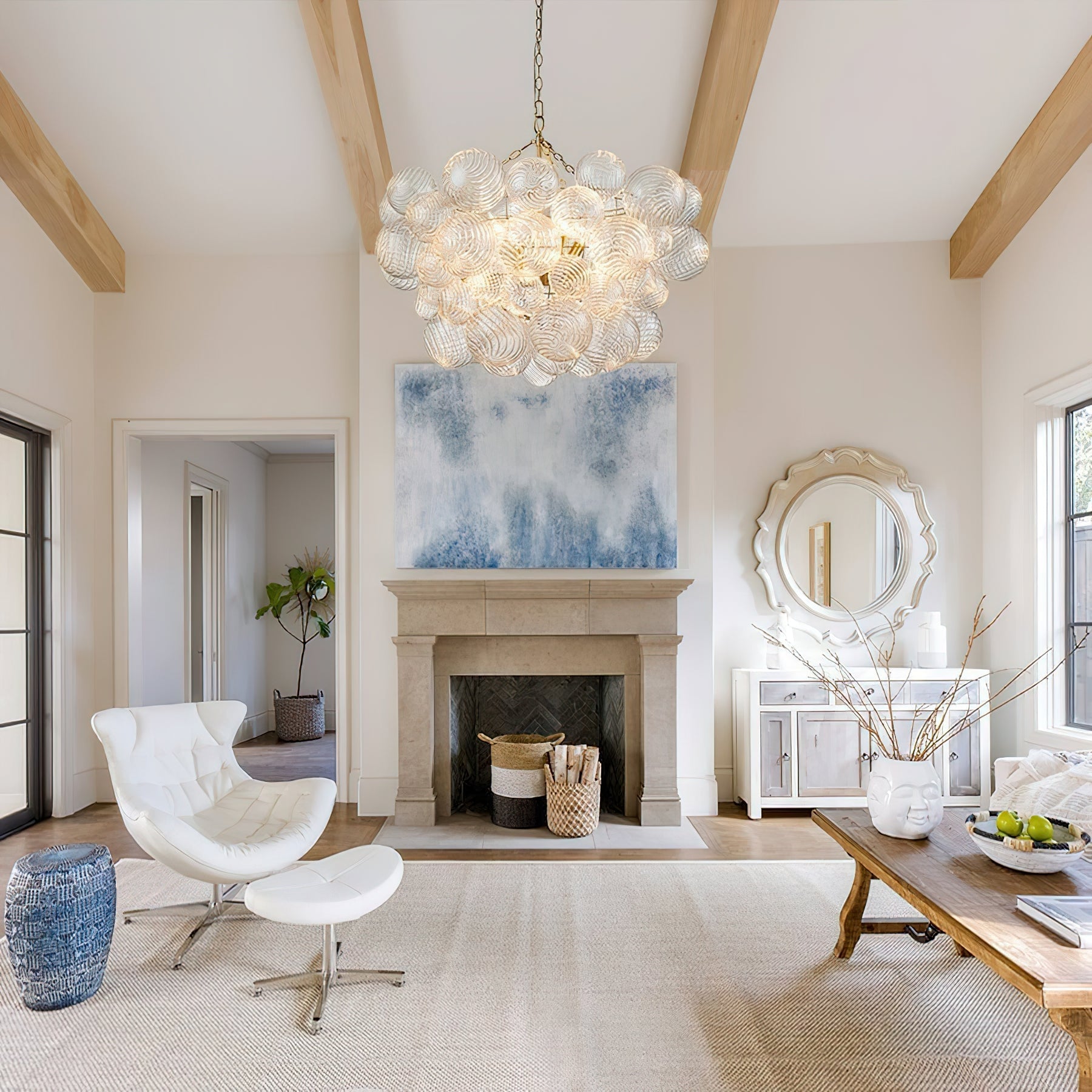 Glass Ball Bubbles Chandelier - Lumpaz