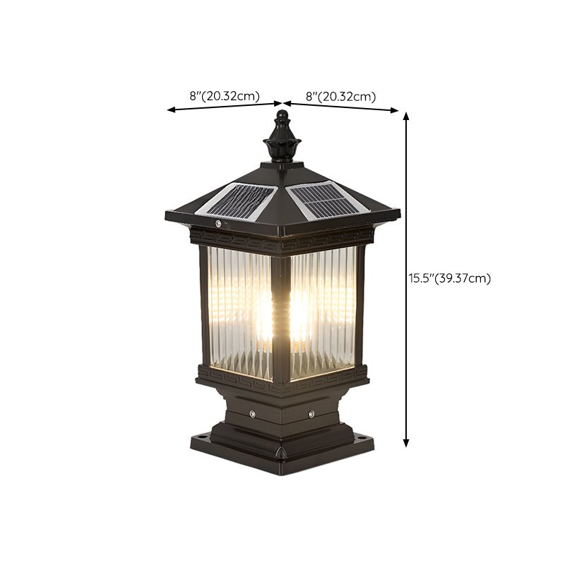 Solar Classic Lantern Solar Outdoor Light - Lumpaz