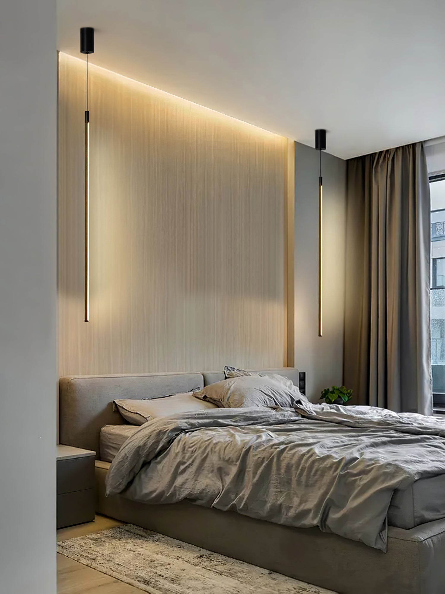 Tubular Linear Pendant Light - Lumpaz