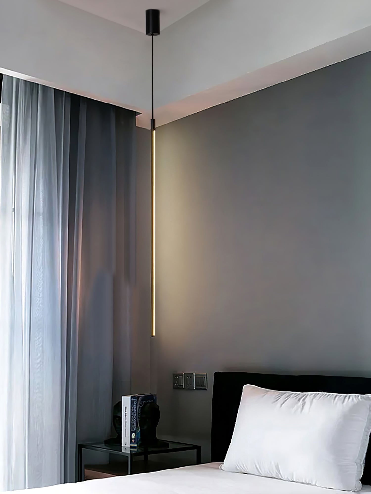 Tubular Linear Pendant Light - Lumpaz