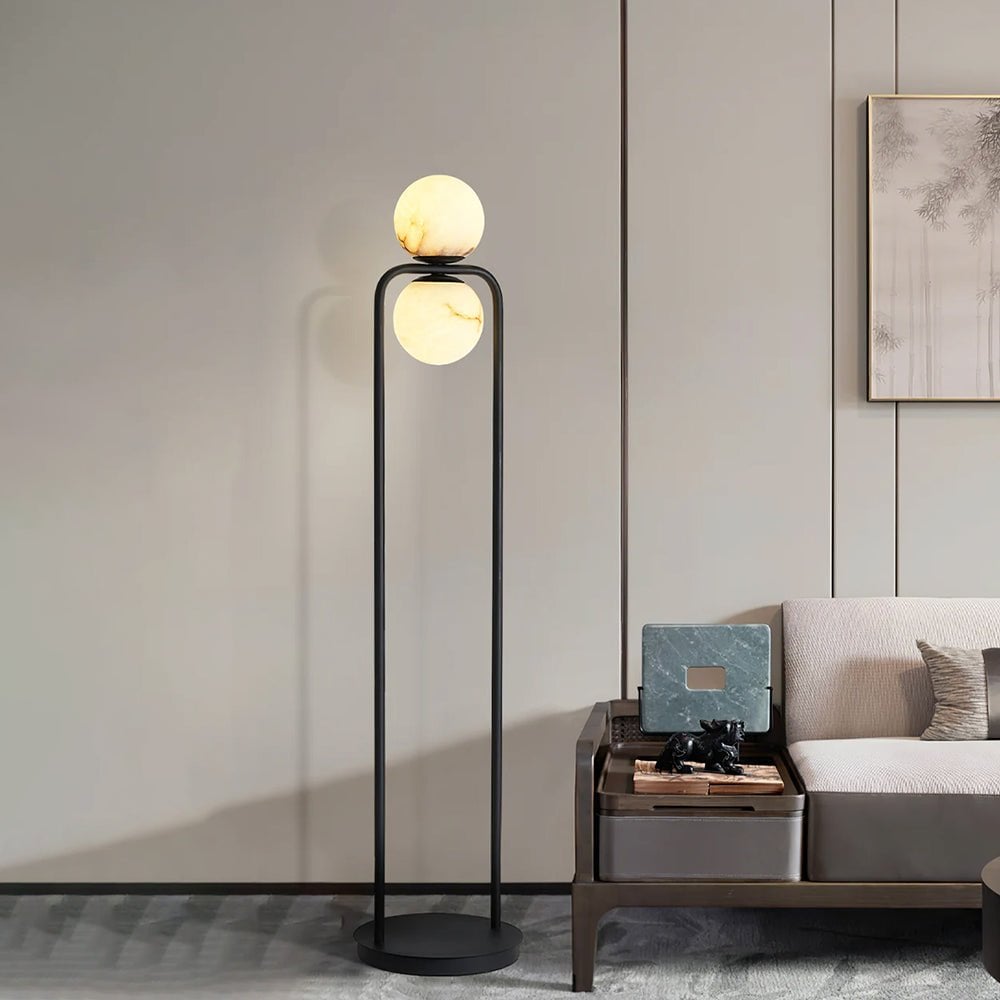 Alabaster Tribeca Floor Lamp - Lumpaz